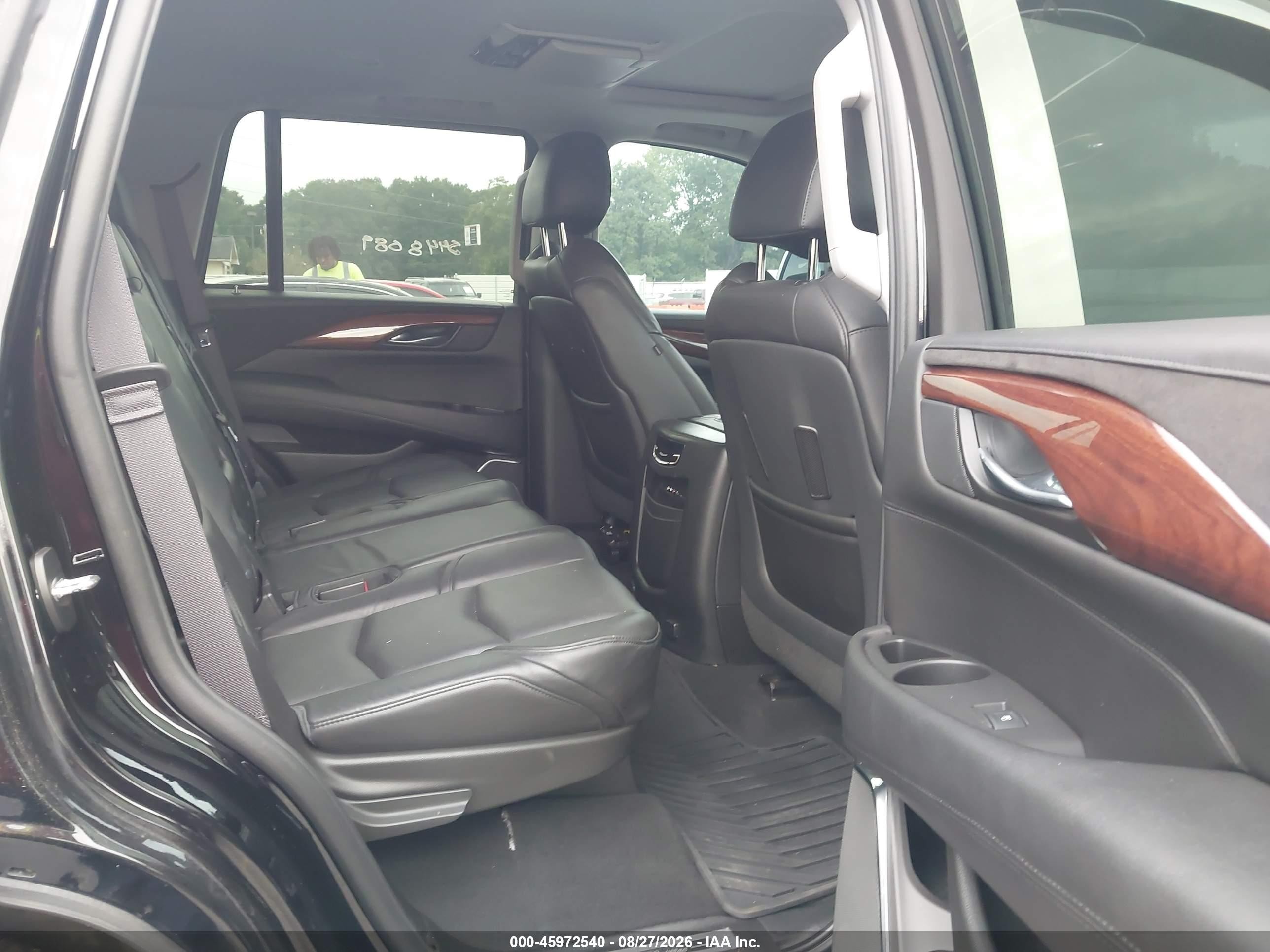 2015 Cadillac Escalade Premium Черный vin: 1GYS4NKJ6FR680615