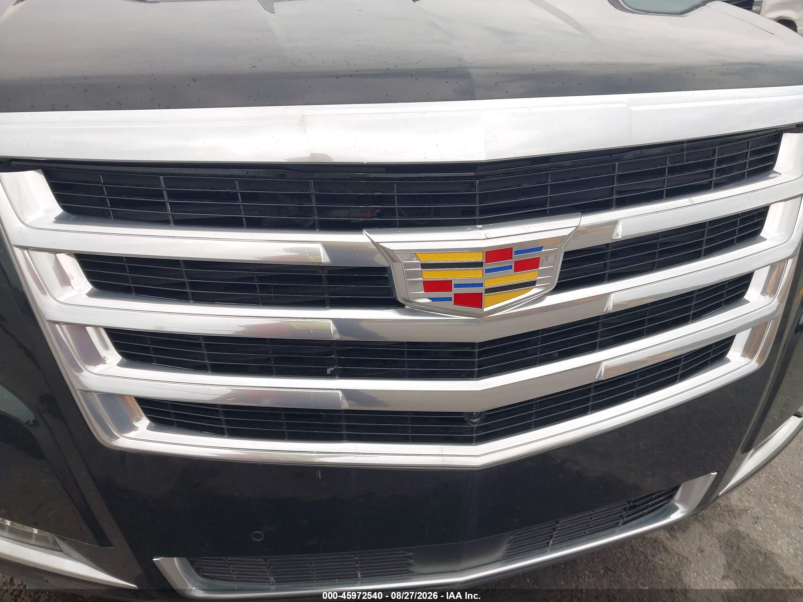 2015 Cadillac Escalade Premium Черный vin: 1GYS4NKJ6FR680615