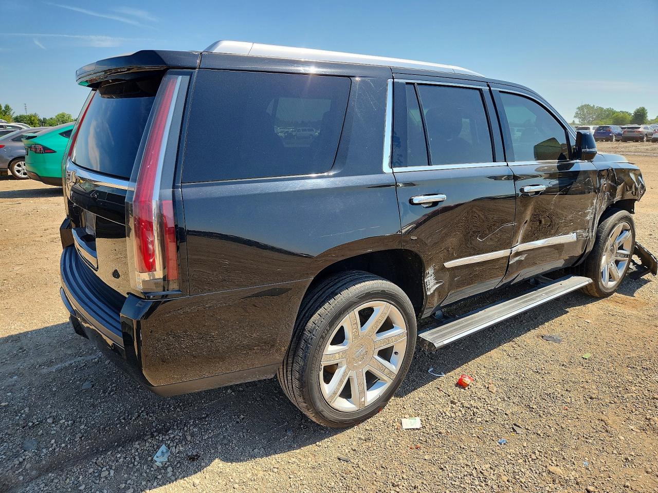 2015 Cadillac Escalade Premium Черный vin: 1GYS4NKJ7FR676461