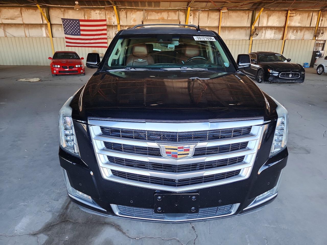 2015 Cadillac Escalade Premium Black vin: 1GYS4NKJ8FR566101