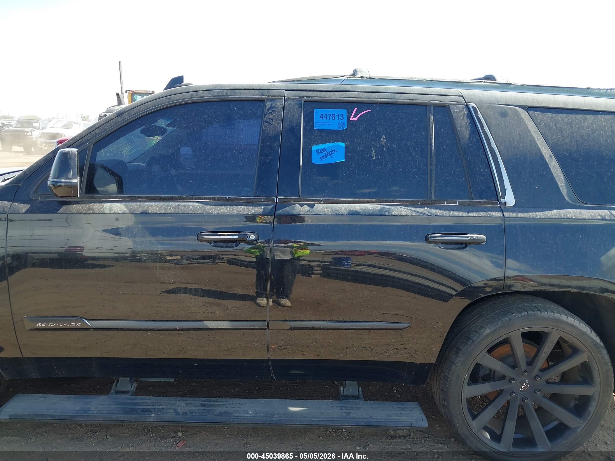 2015 Cadillac Escalade Platinum Черный vin: 1GYS4PKJ2FR558409