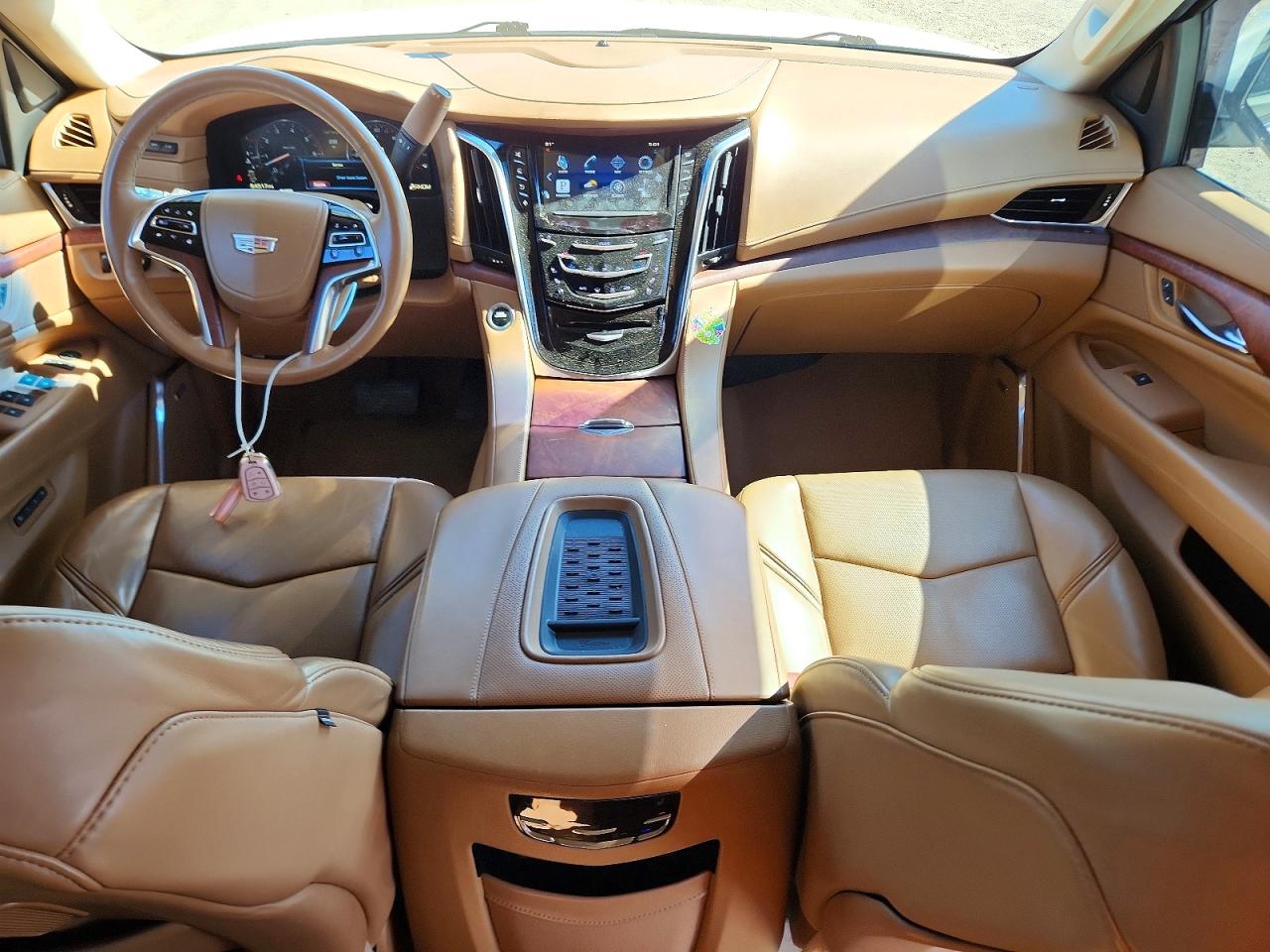 2015 Cadillac Escalade Platinum White vin: 1GYS4PKJ6FR671909