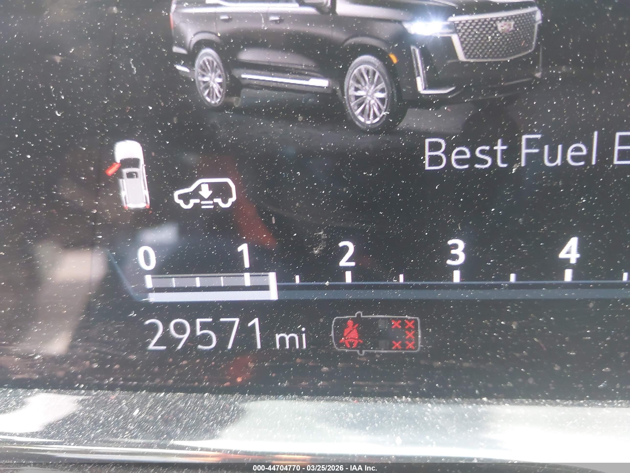 2023 Cadillac Escalade Esv 4wd Sport Platinum White vin: 1GYS4RKL0PR217654