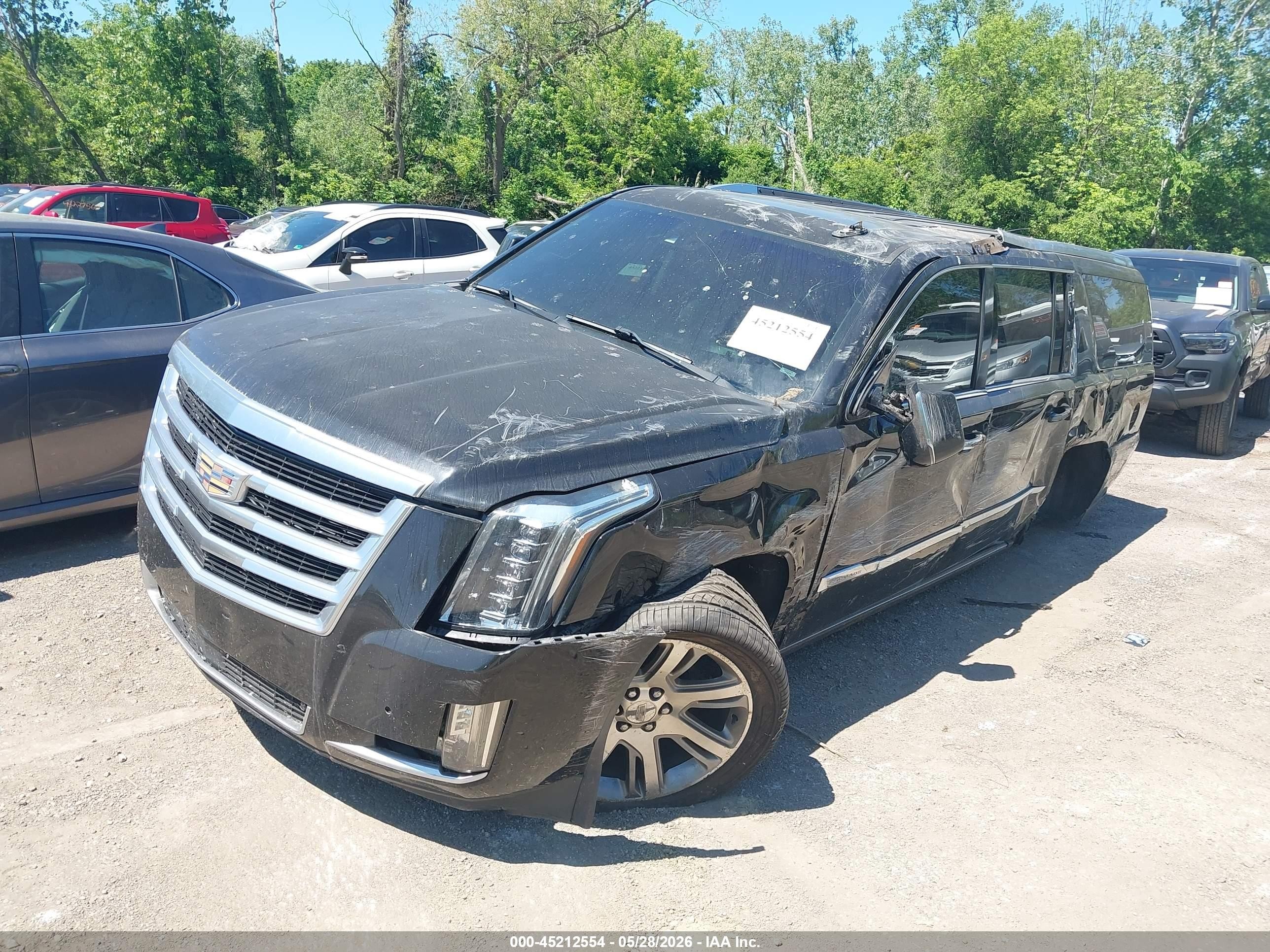 2015 Cadillac Escalade Esv Premium Black vin: 1GYS4TKJ0FR690089