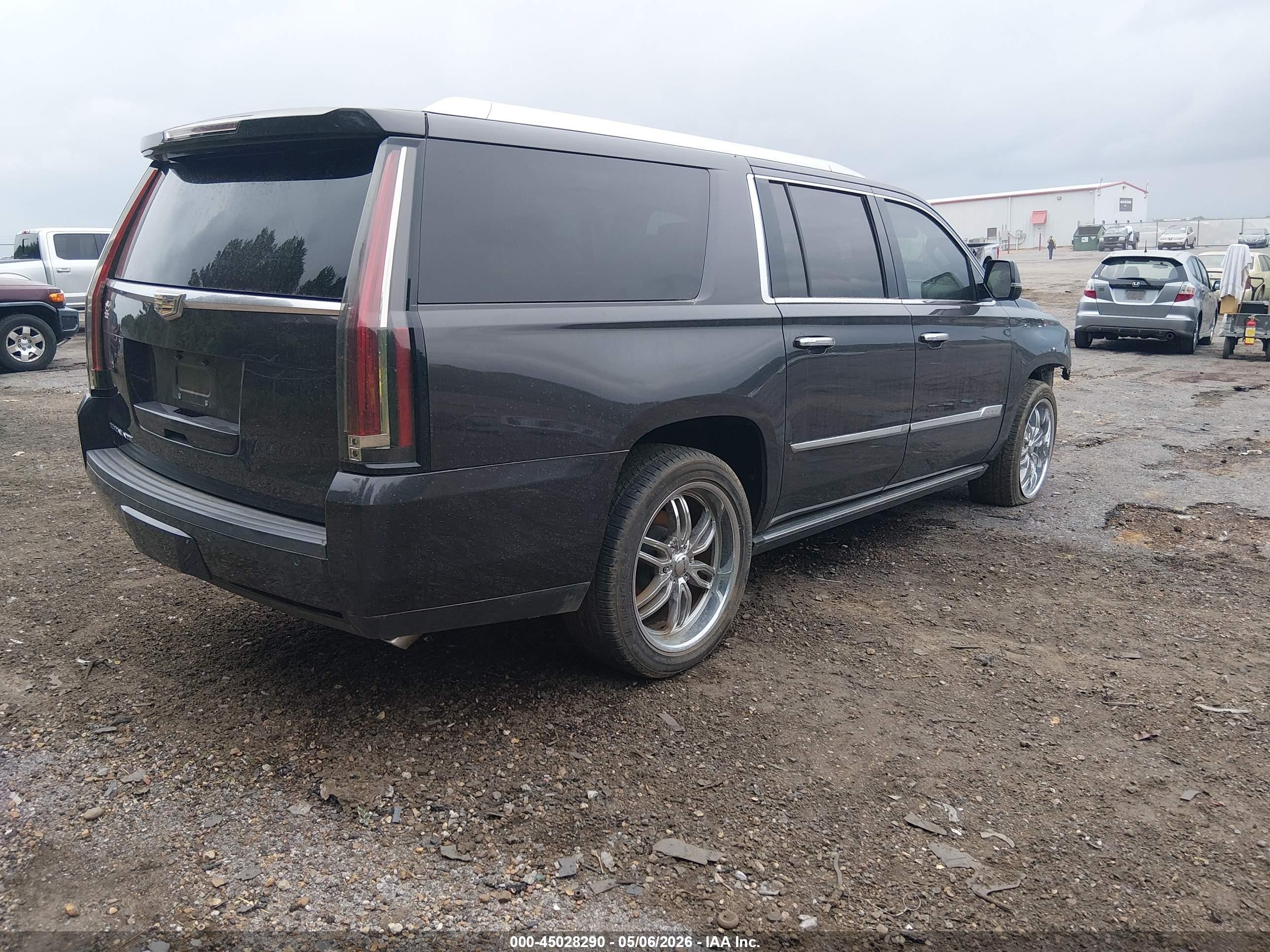2015 Cadillac Escalade Esv Premium Black vin: 1GYS4TKJ2FR536094