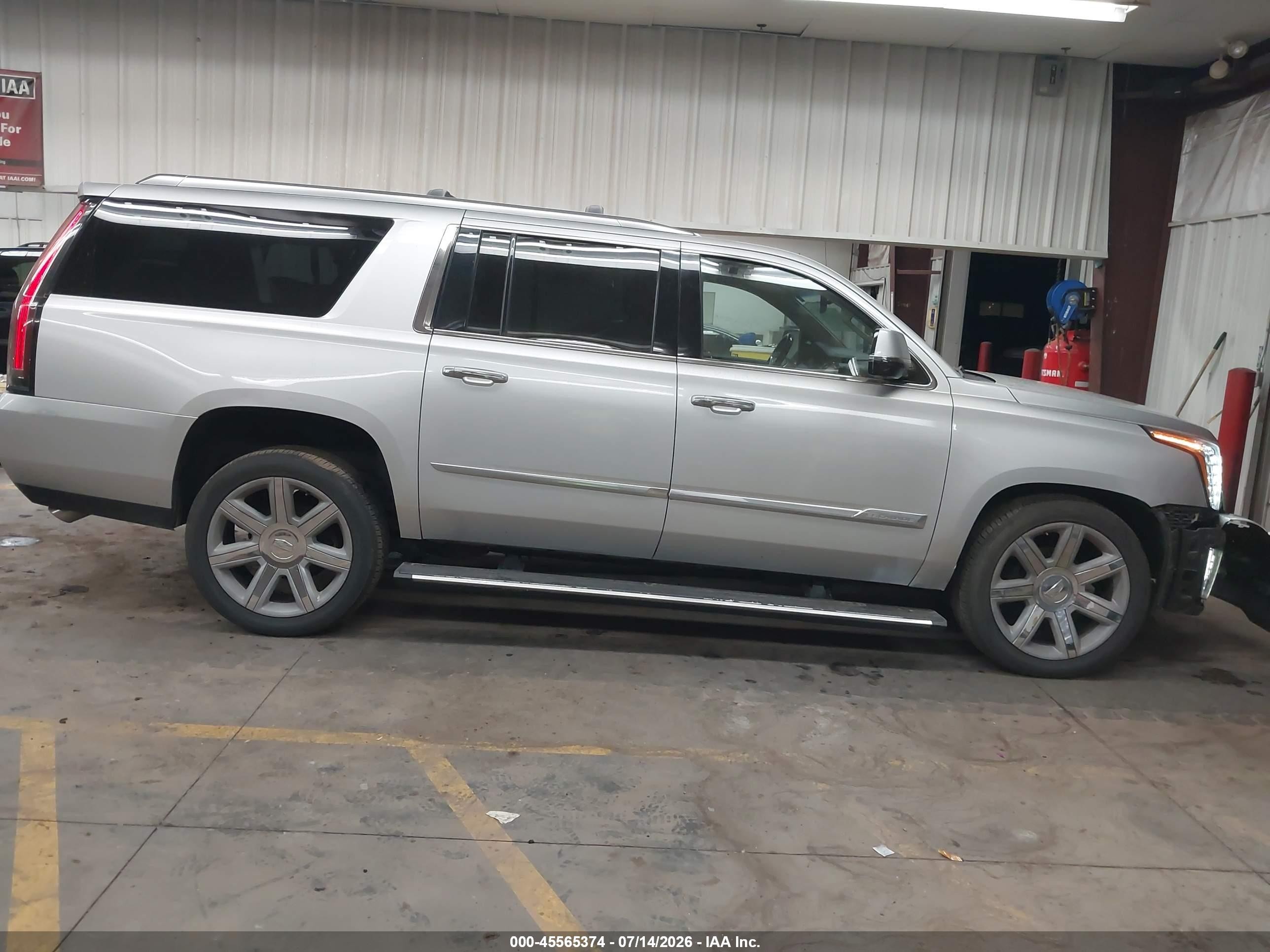 2015 Cadillac Escalade Esv Premium Silver vin: 1GYS4TKJ3FR617492