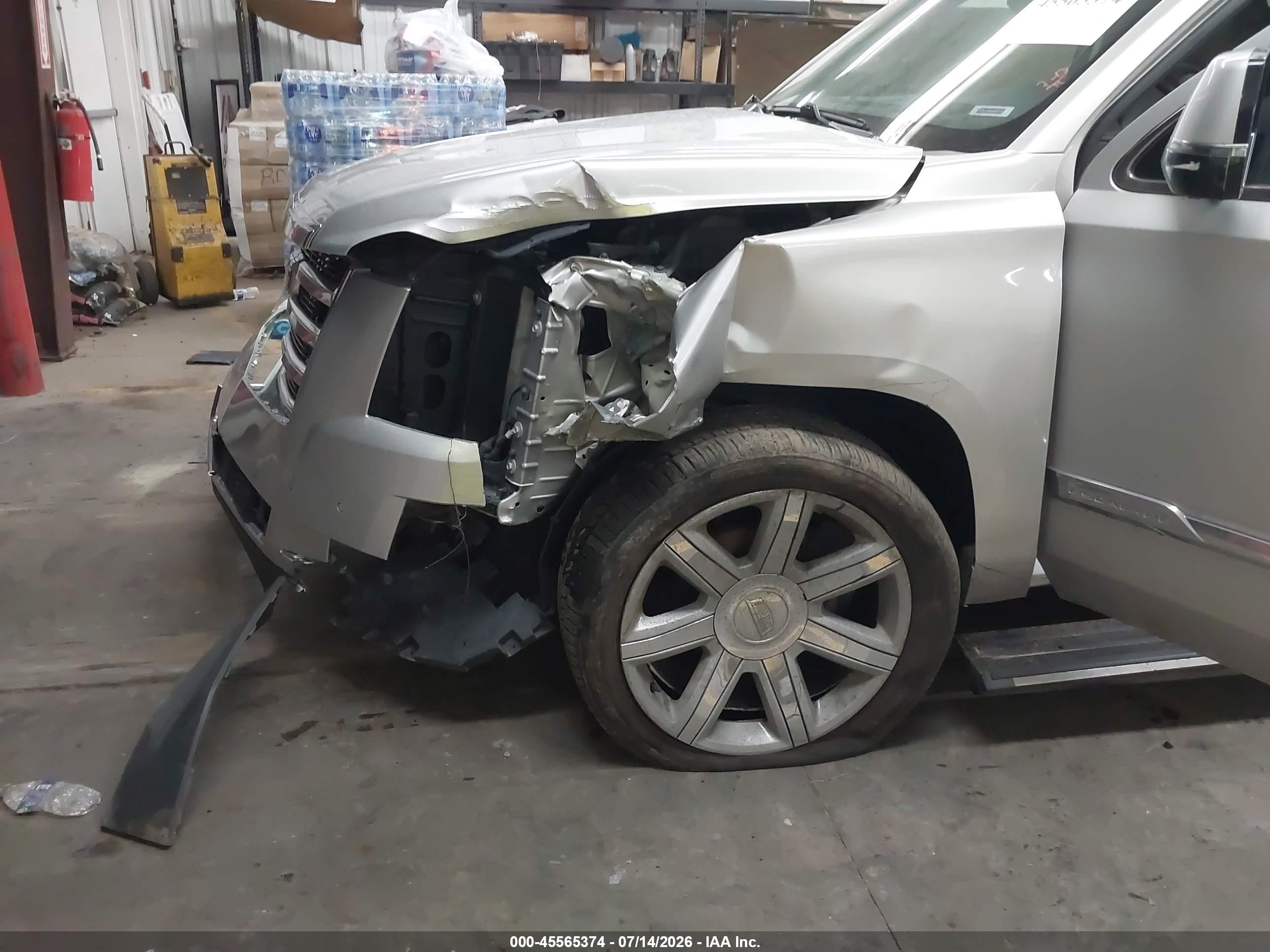 2015 Cadillac Escalade Esv Premium Silver vin: 1GYS4TKJ3FR617492