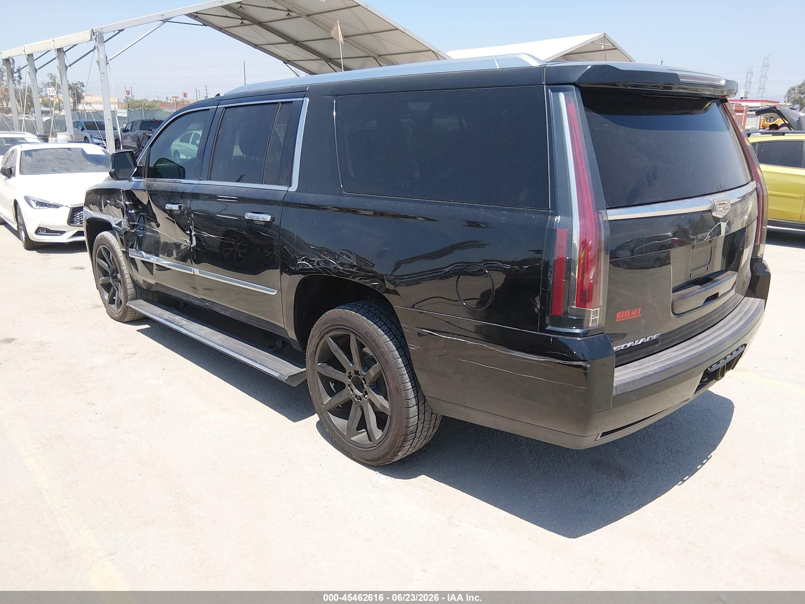 2015 Cadillac Escalade Esv Premium Black vin: 1GYS4TKJ3FR665963