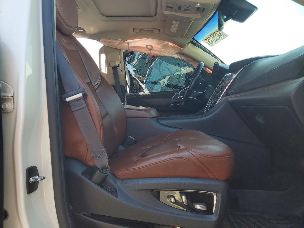 2015 Cadillac Escalade Esv Premium White vin: 1GYS4TKJ5FR705556
