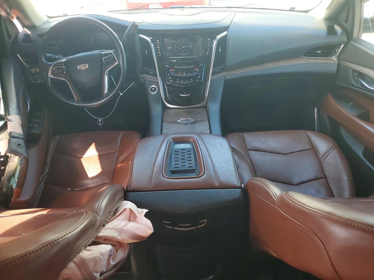 2015 Cadillac Escalade Esv Premium White vin: 1GYS4TKJ5FR705556