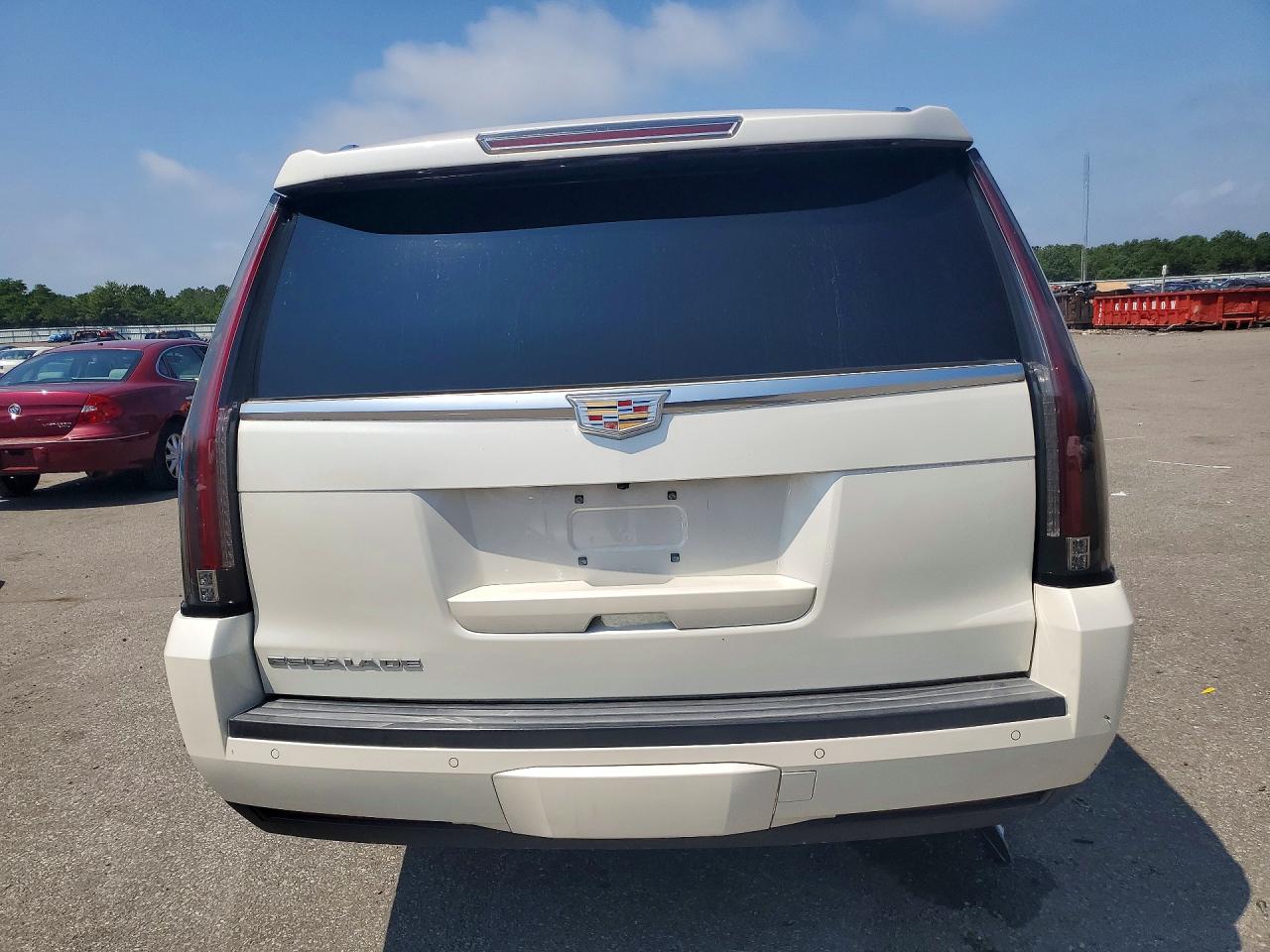 2015 Cadillac Escalade Esv Premium White vin: 1GYS4TKJ5FR705556
