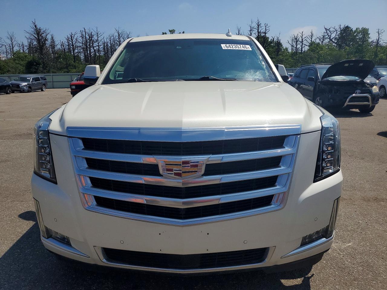 2015 Cadillac Escalade Esv Premium White vin: 1GYS4TKJ5FR705556