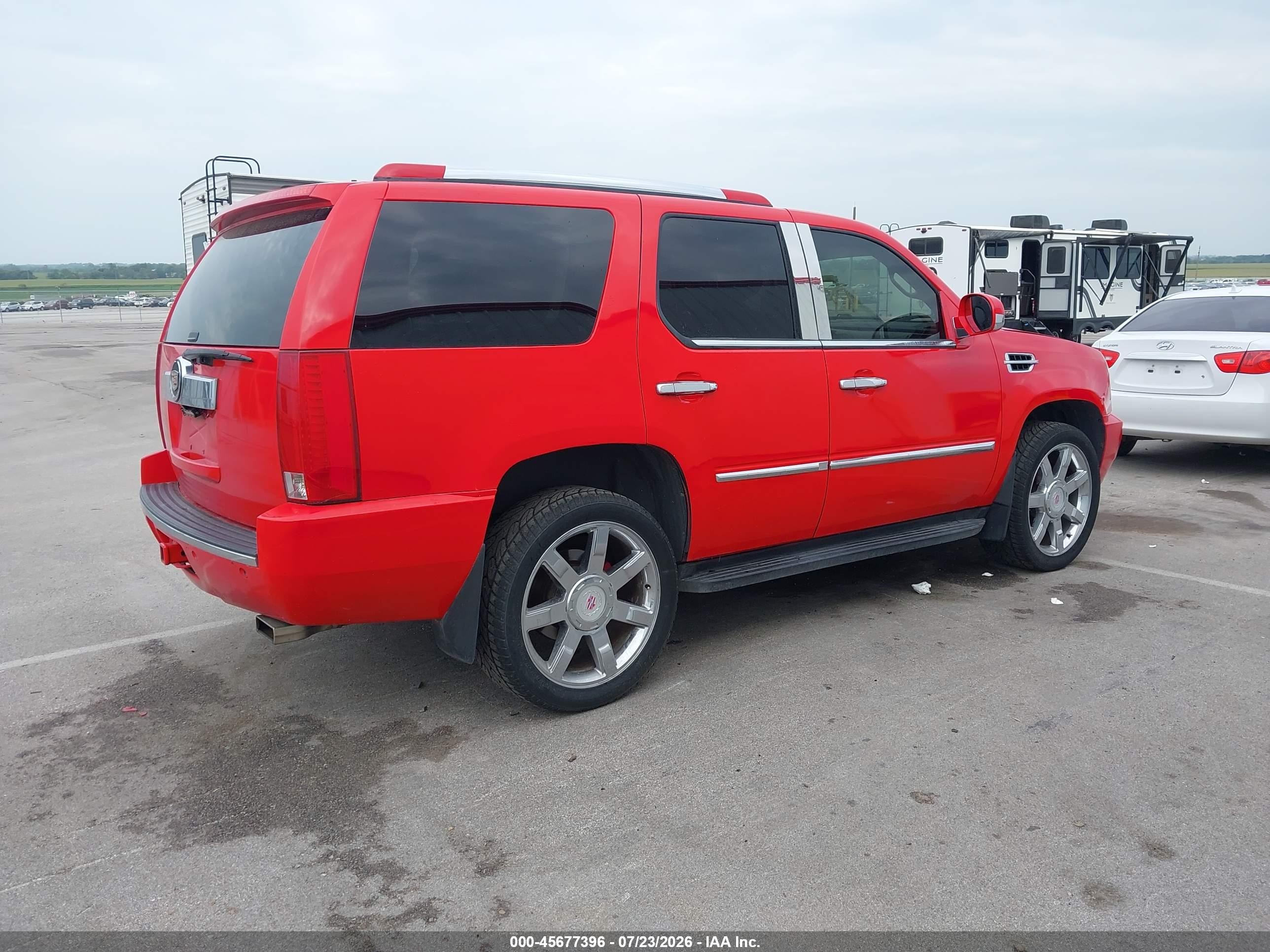 2010 Cadillac Escalade Premium Red vin: 1GYUKCEF7AR172981
