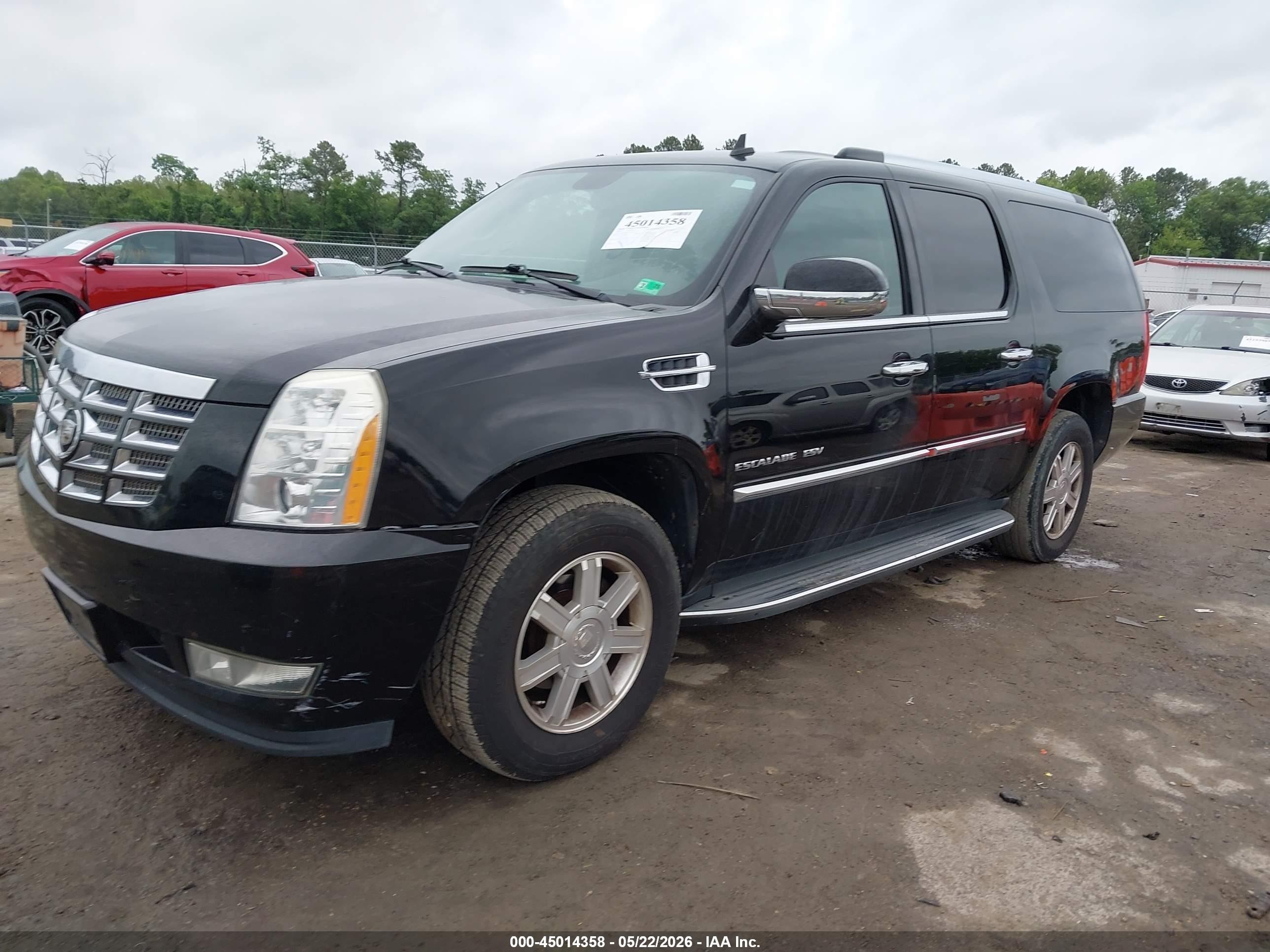 2010 Cadillac Escalade Esv Standard Black vin: 1GYUKGEFXAR144129