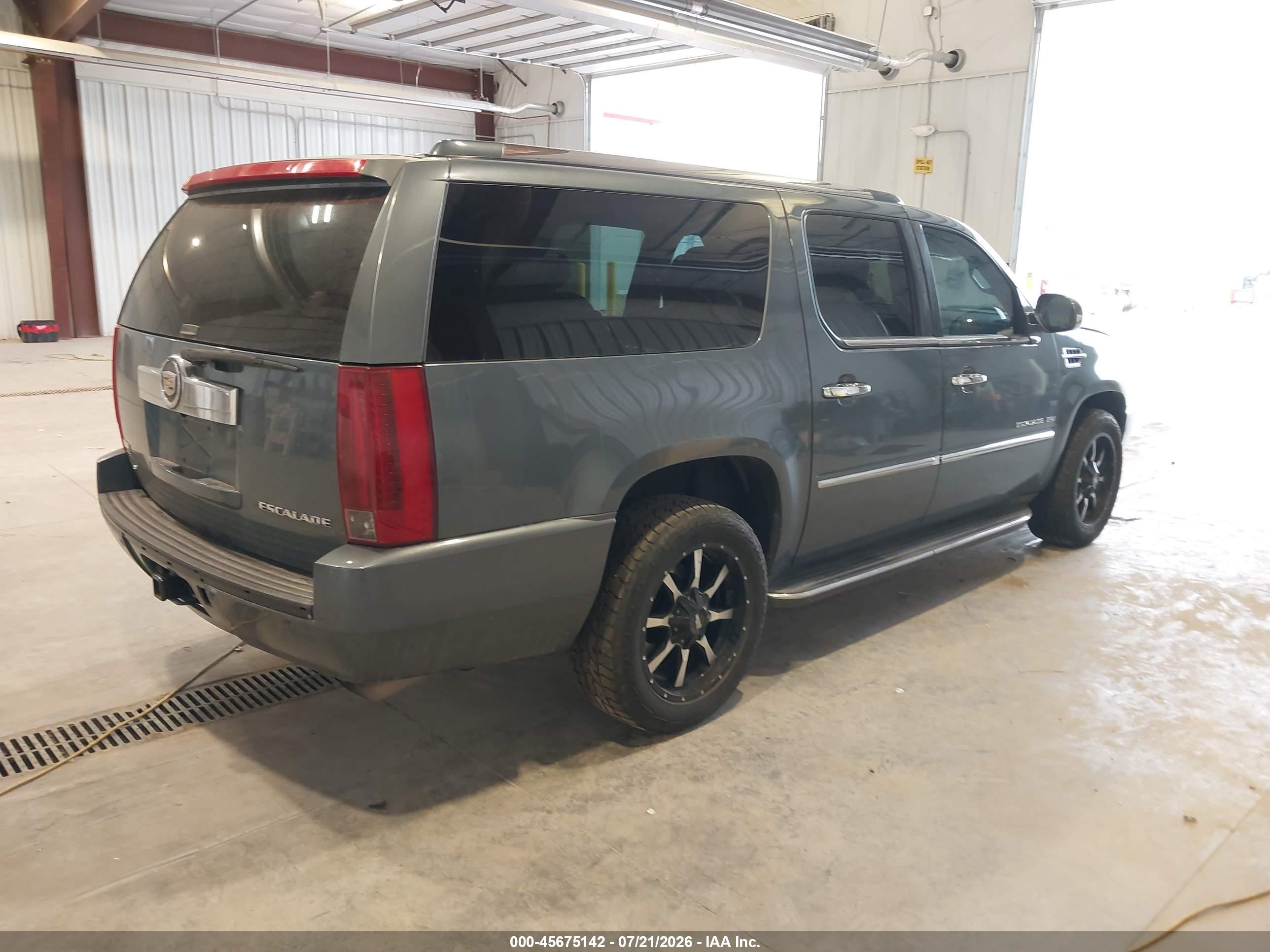 2010 Cadillac Escalade Esv Luxury Gray vin: 1GYUKHEFXAR243796