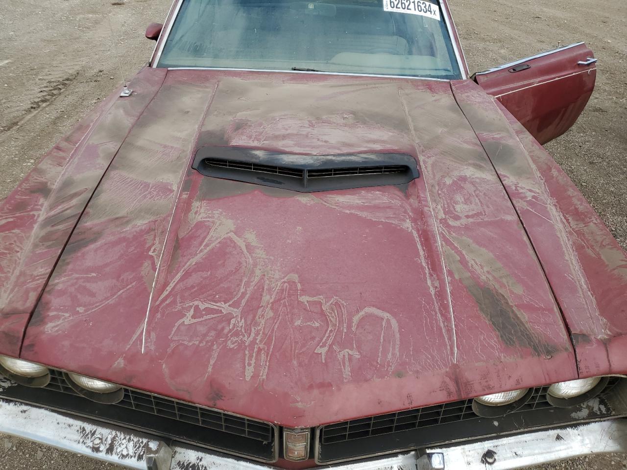1971 Ford Torino Burgundy vin: 1H35H124128