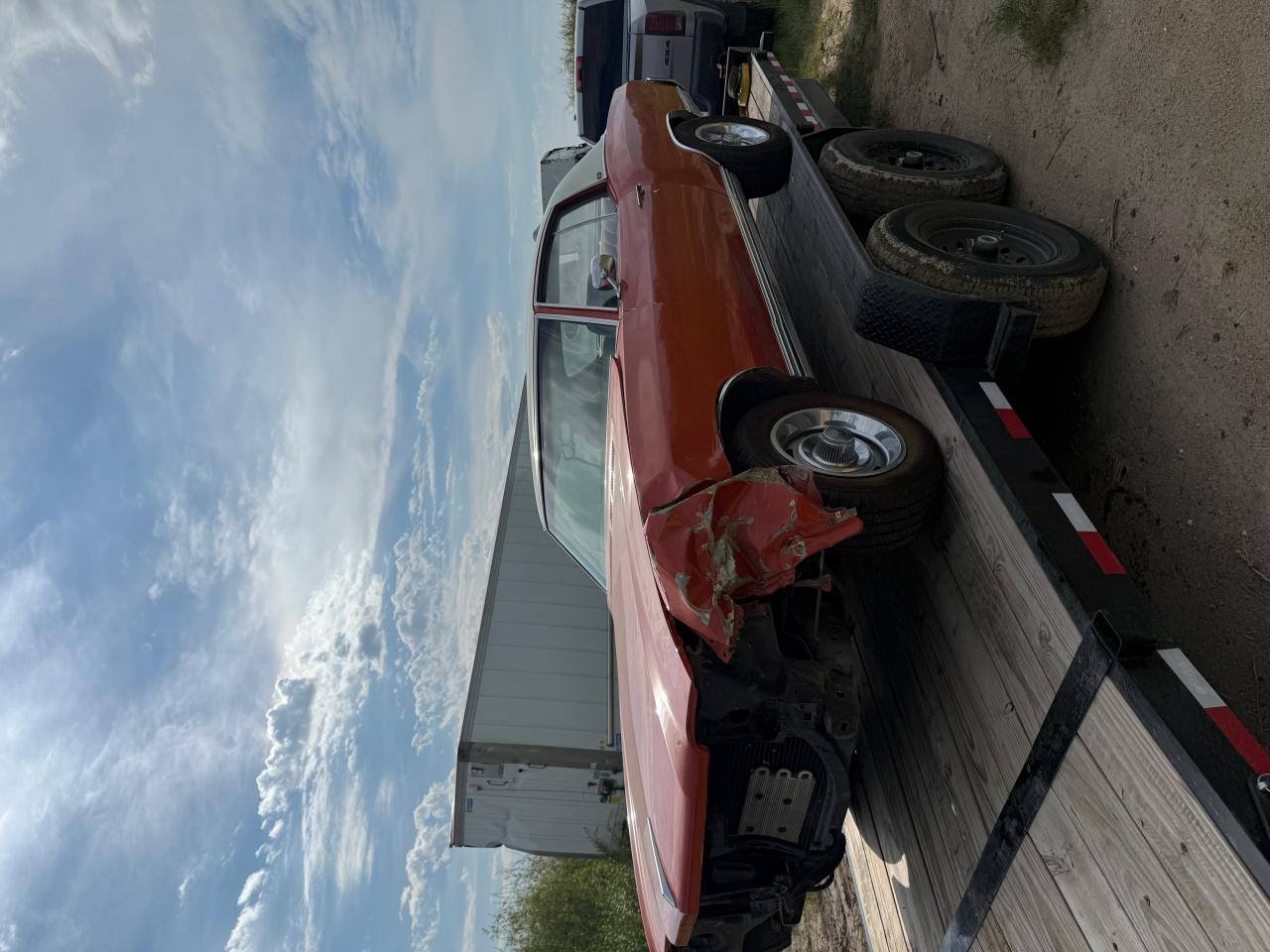 1972 Chevrolet Monte Carl Orange vin: 1H57J2154V615
