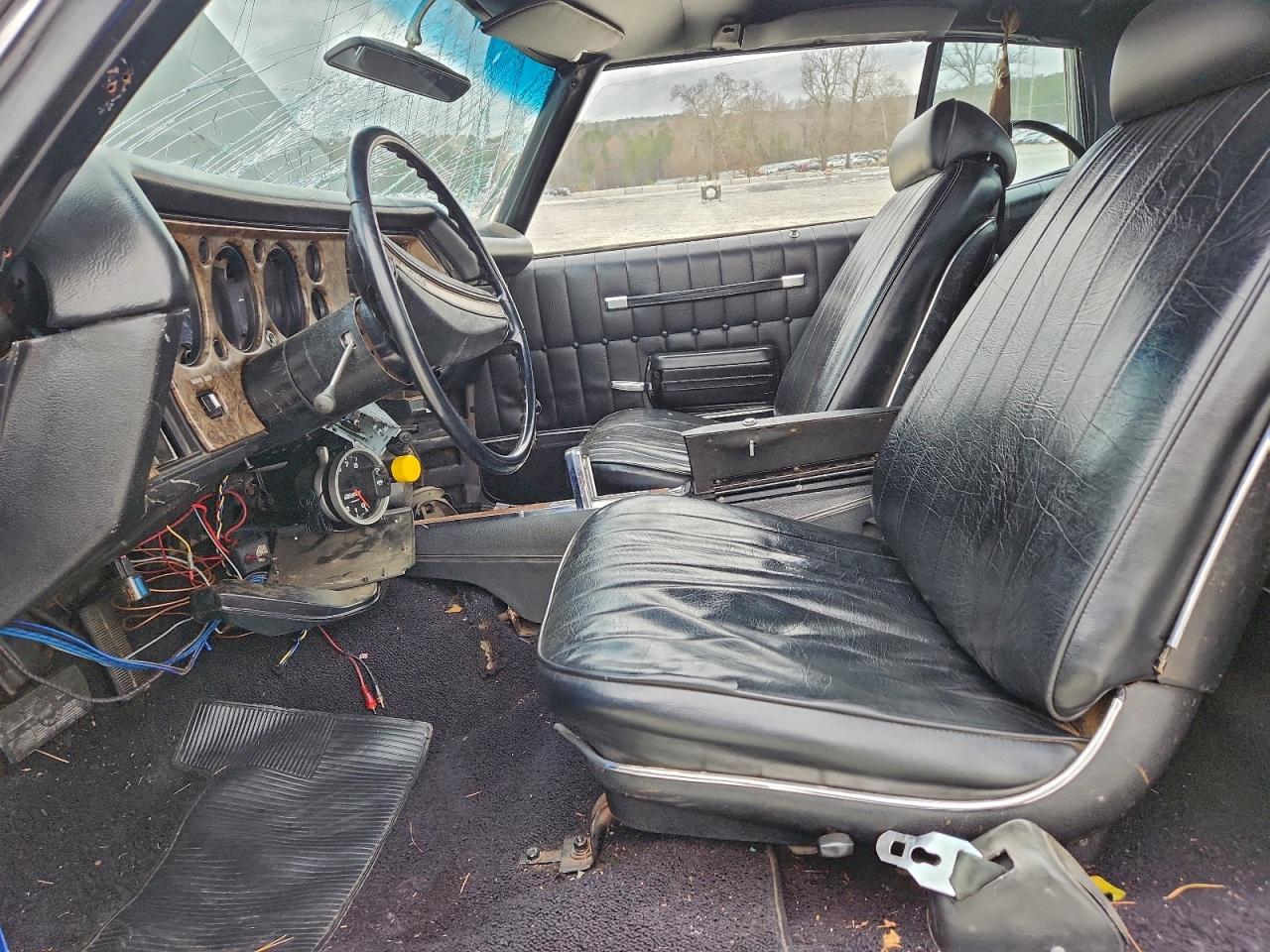 1972 Chevrolet Montecarlo Blue vin: 1H57J2K633348