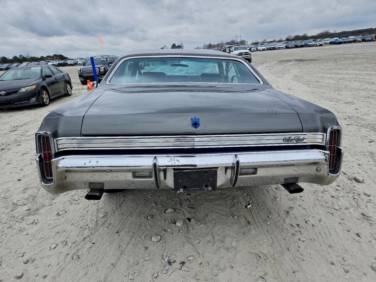 1972 Chevrolet Montecarlo Blue vin: 1H57J2K633348