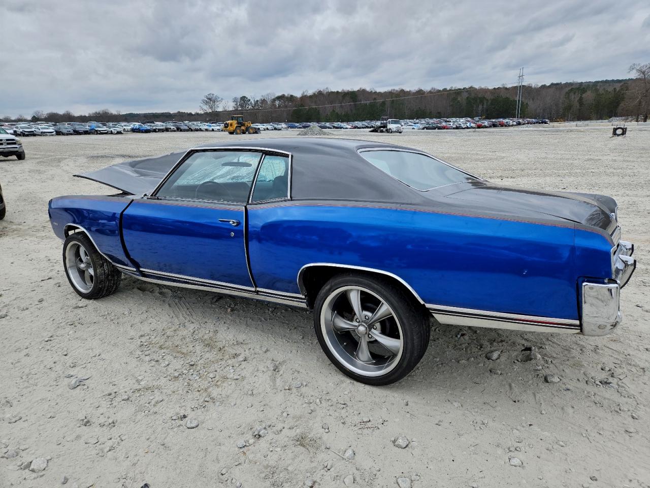 1972 Chevrolet Montecarlo Blue vin: 1H57J2K633348