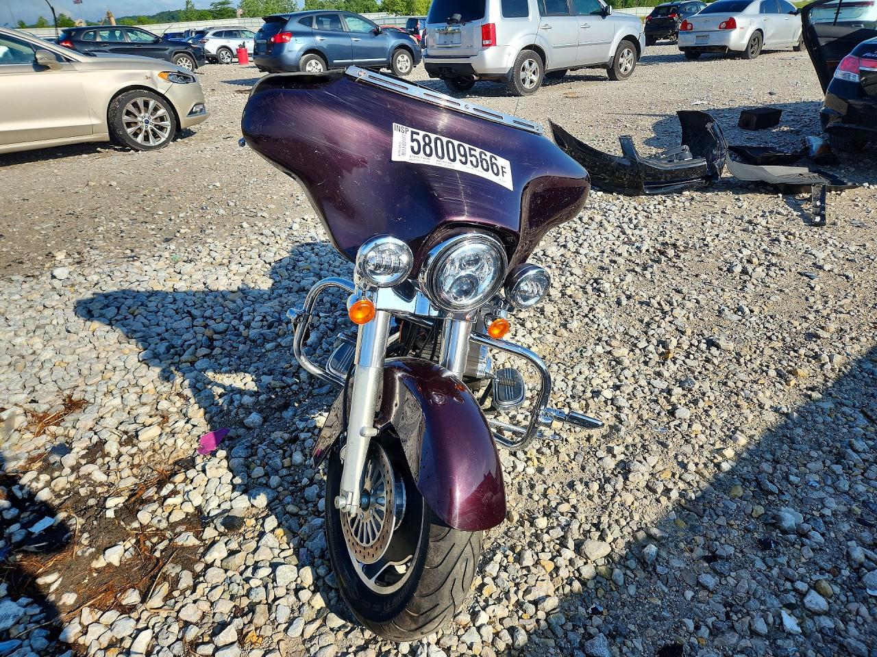 2006 Harley-davidson Flhxi Maroon vin: 1HD1KBW146Y685221