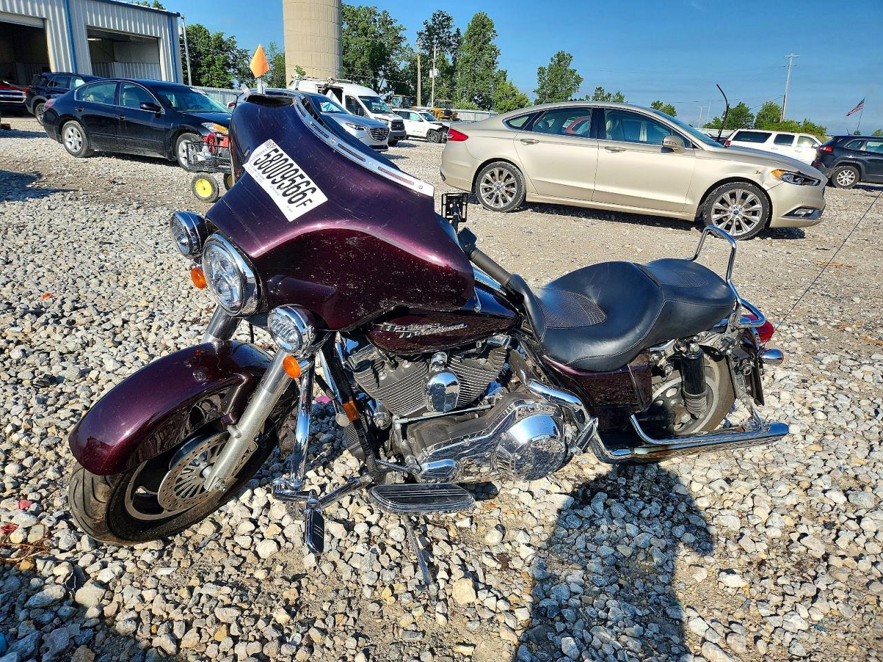 2006 Harley-davidson Flhxi Maroon vin: 1HD1KBW146Y685221