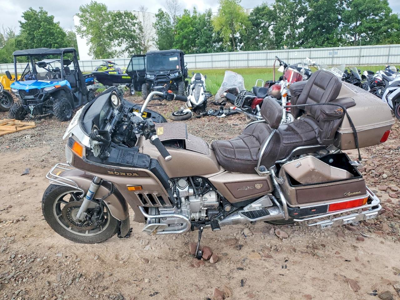 1984 Honda Gl1200 A Brown vin: 1HFSC1423EA023930