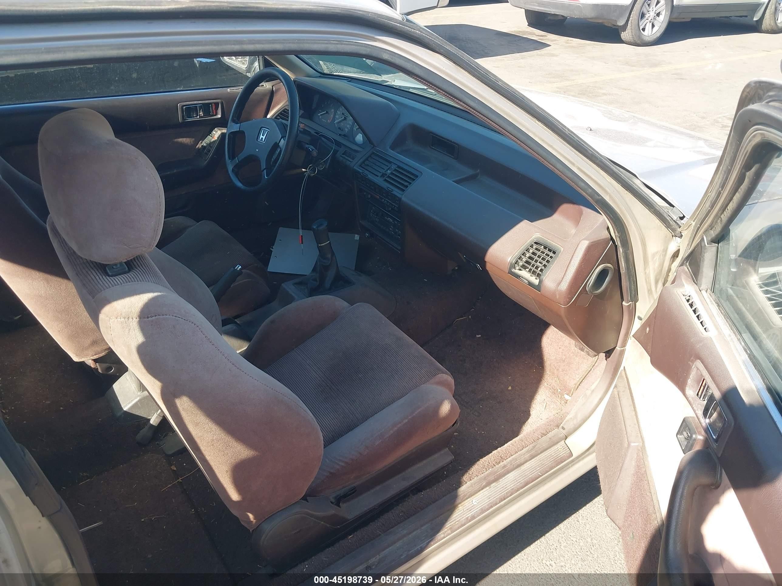 1986 Honda Accord Lxi Blue vin: 1HGBA5342GA143328