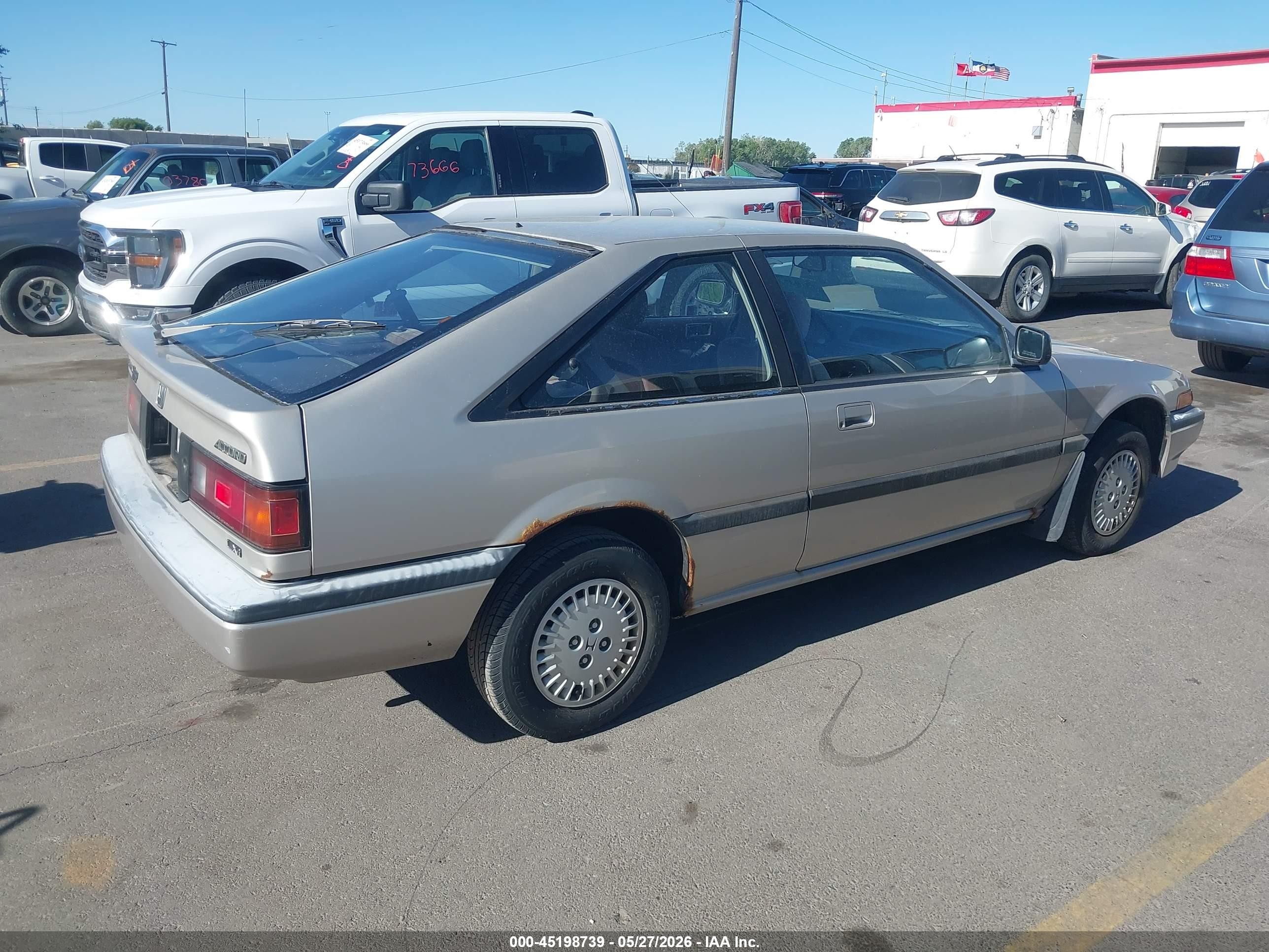 1986 Honda Accord Lxi Blue vin: 1HGBA5342GA143328