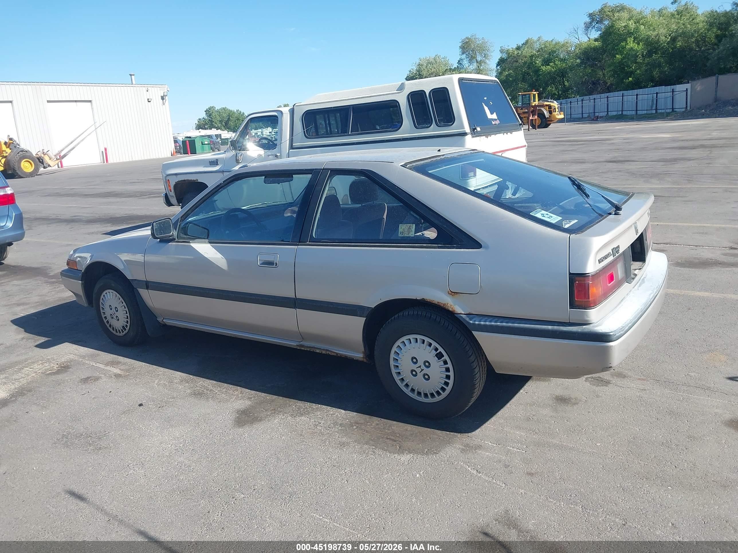 1986 Honda Accord Lxi Blue vin: 1HGBA5342GA143328