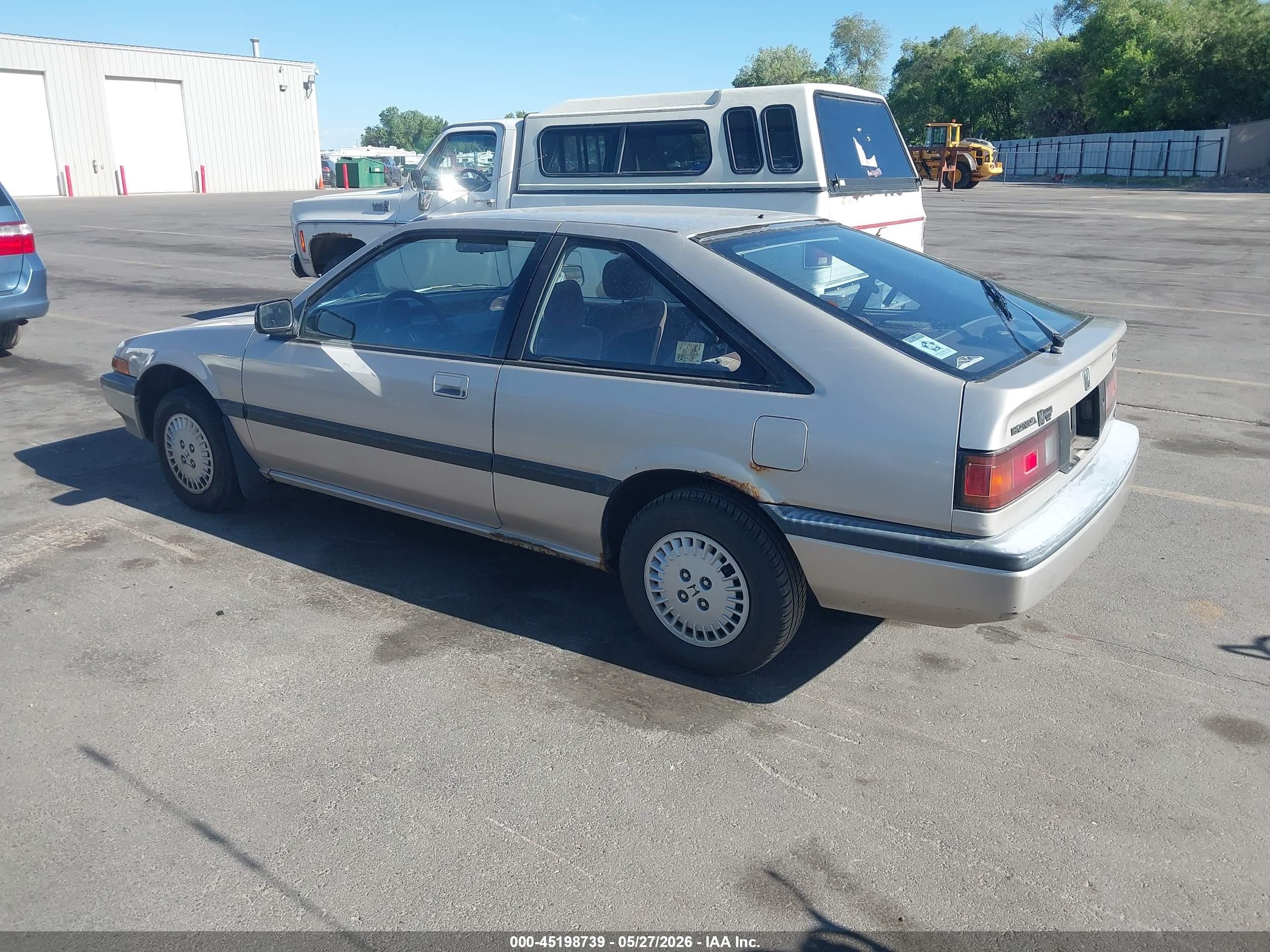 1986 Honda Accord Lxi Blue vin: 1HGBA5342GA143328
