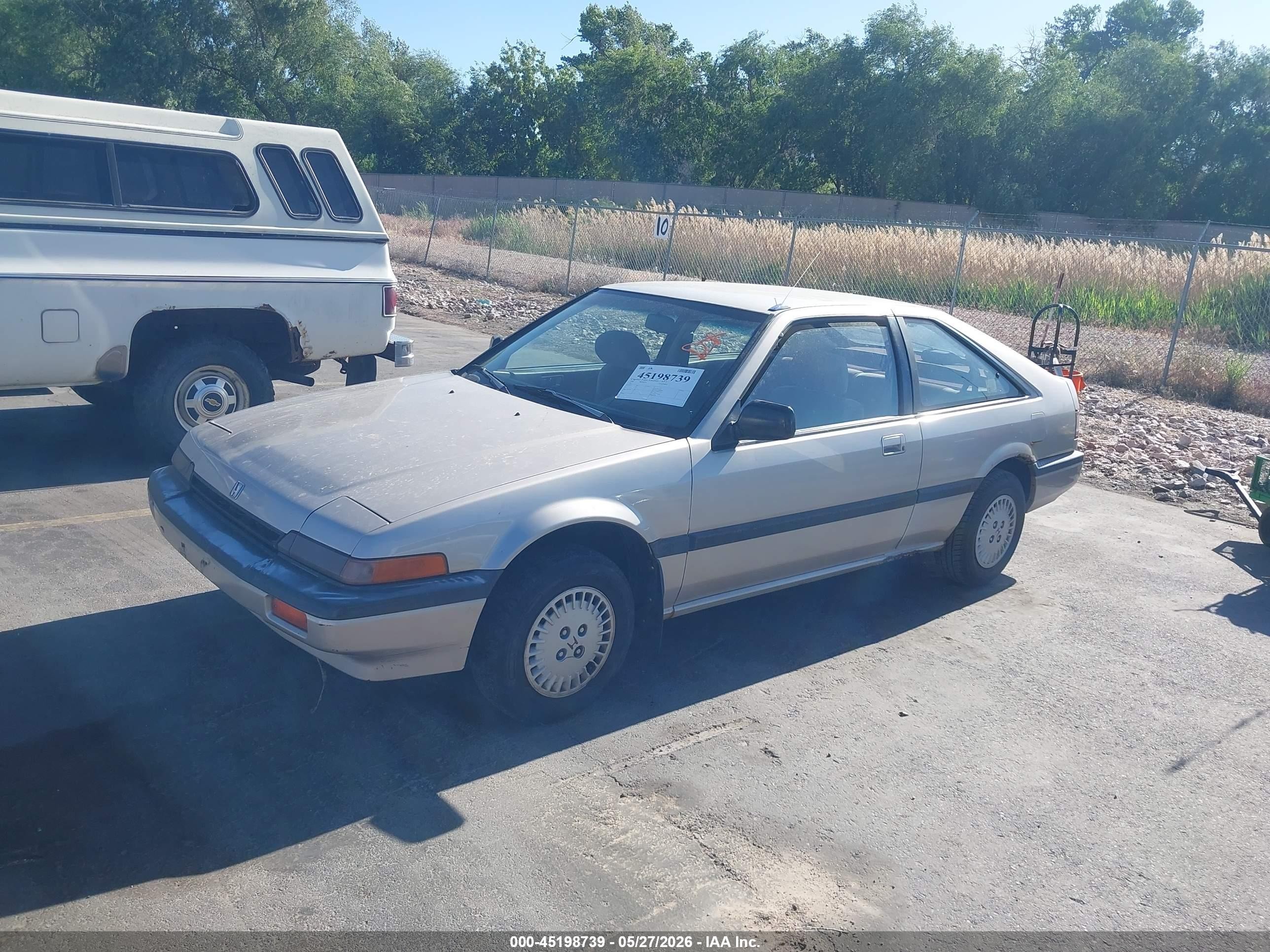 1986 Honda Accord Lxi Blue vin: 1HGBA5342GA143328