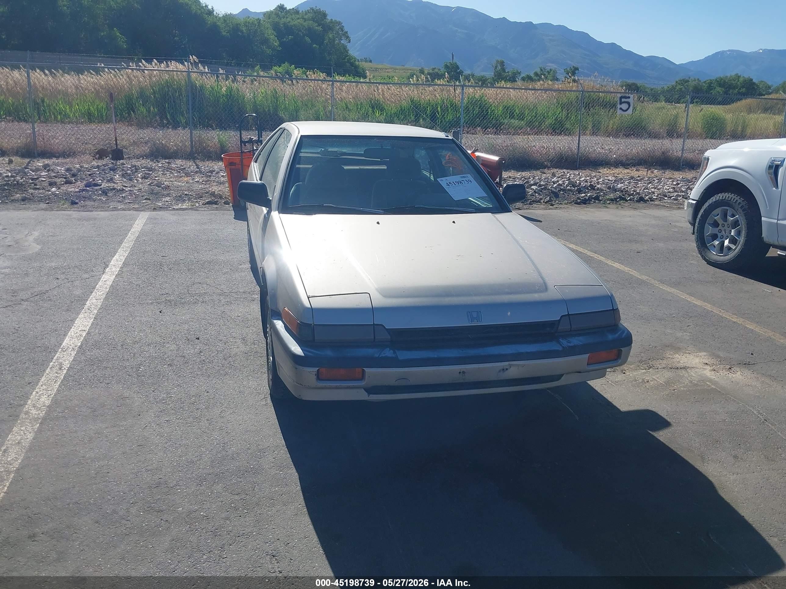 1986 Honda Accord Lxi Blue vin: 1HGBA5342GA143328
