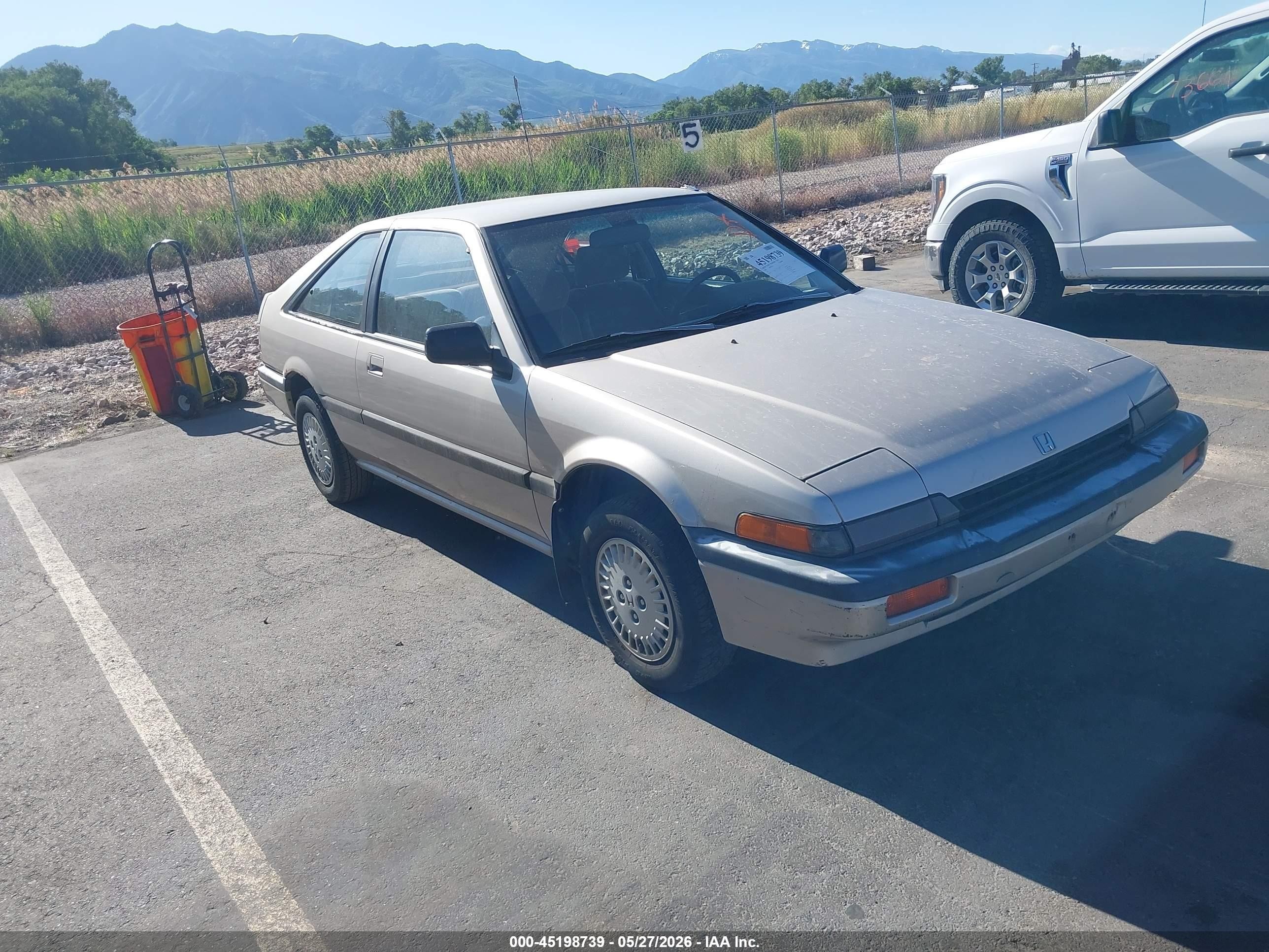 1986 Honda Accord Lxi Blue vin: 1HGBA5342GA143328