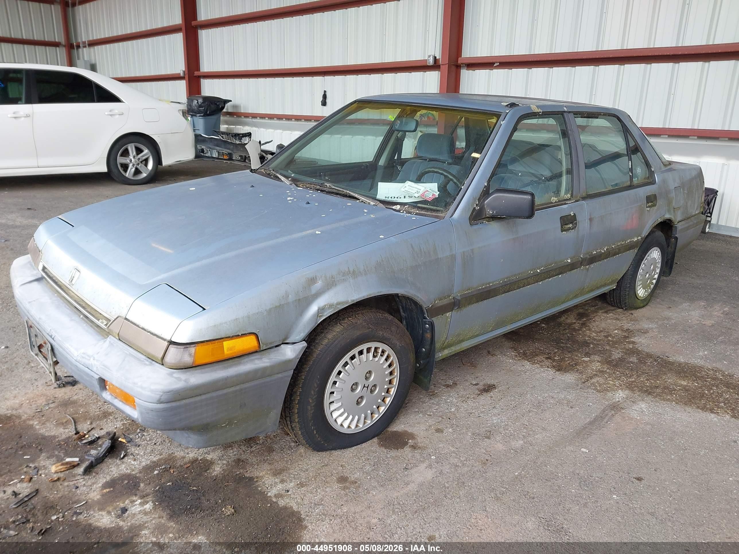 1986 Honda Accord Dx Blue vin: 1HGBA542XGA169110
