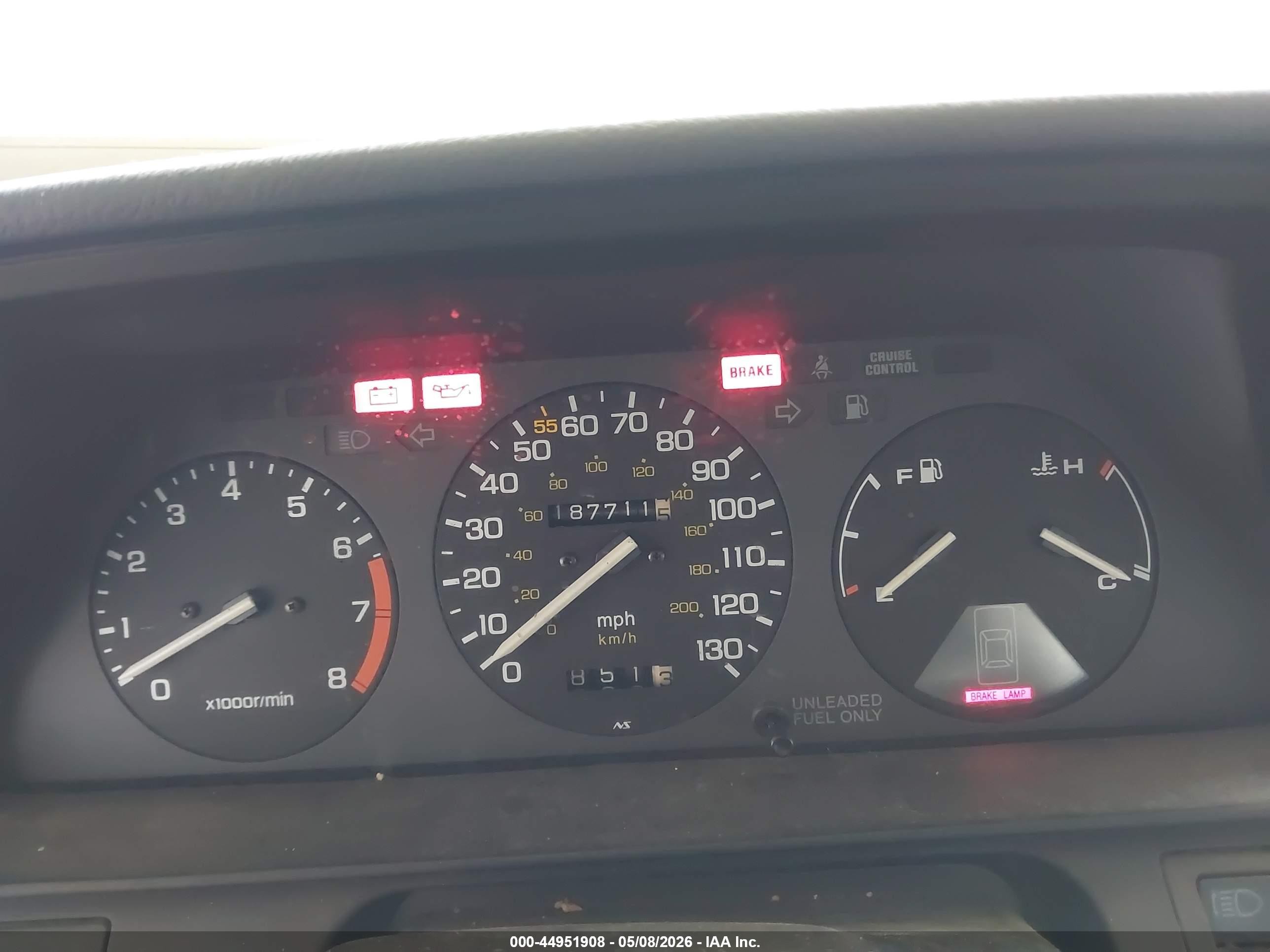1986 Honda Accord Dx Blue vin: 1HGBA542XGA169110