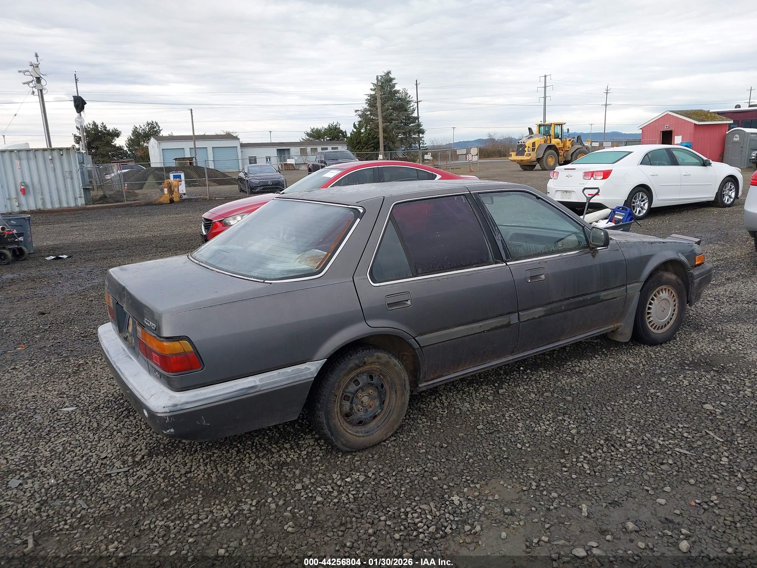 1986 Honda Accord Lxi Black vin: 1HGBA7441GA164942