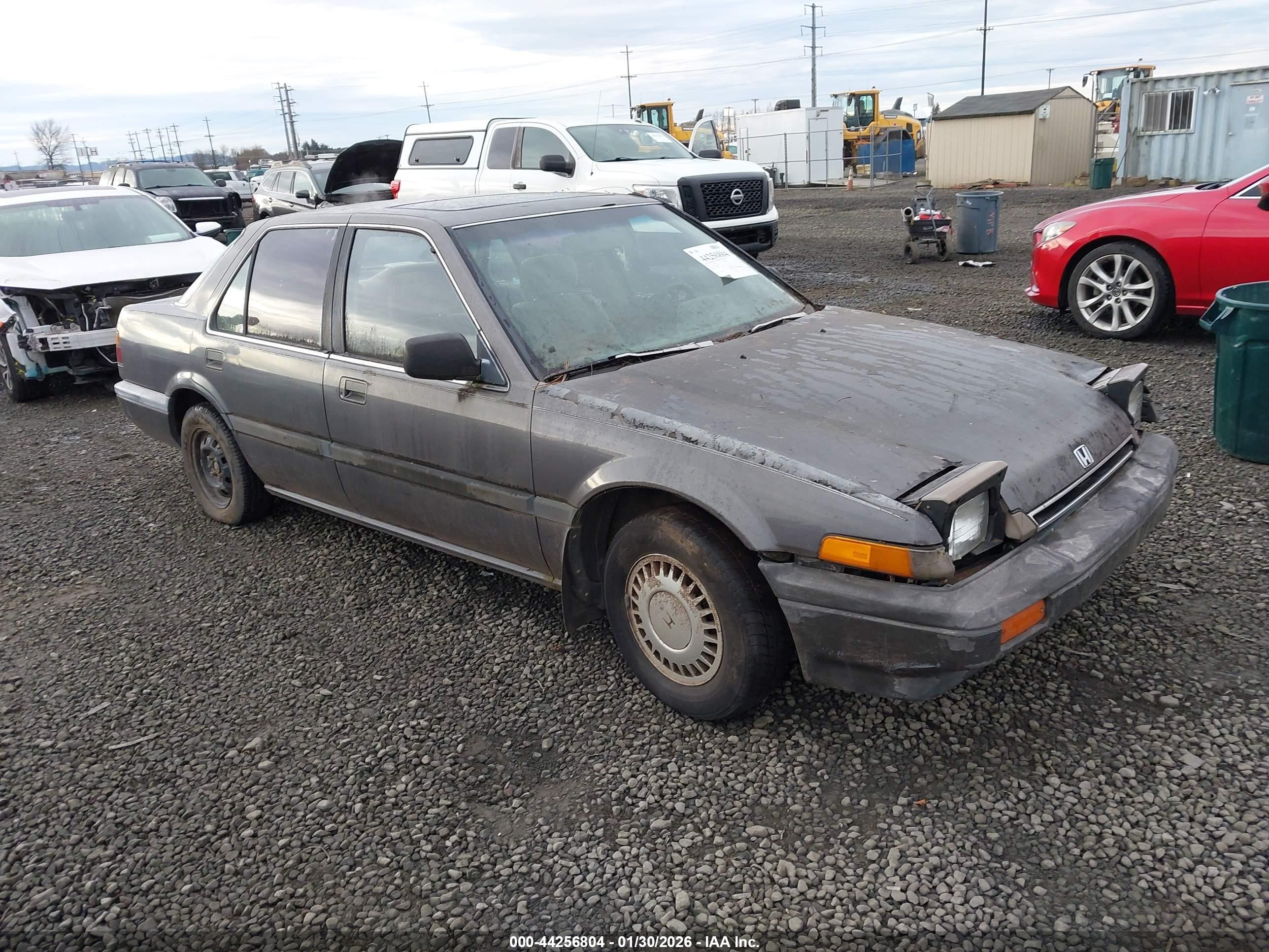 1986 Honda Accord Lxi Black vin: 1HGBA7441GA164942