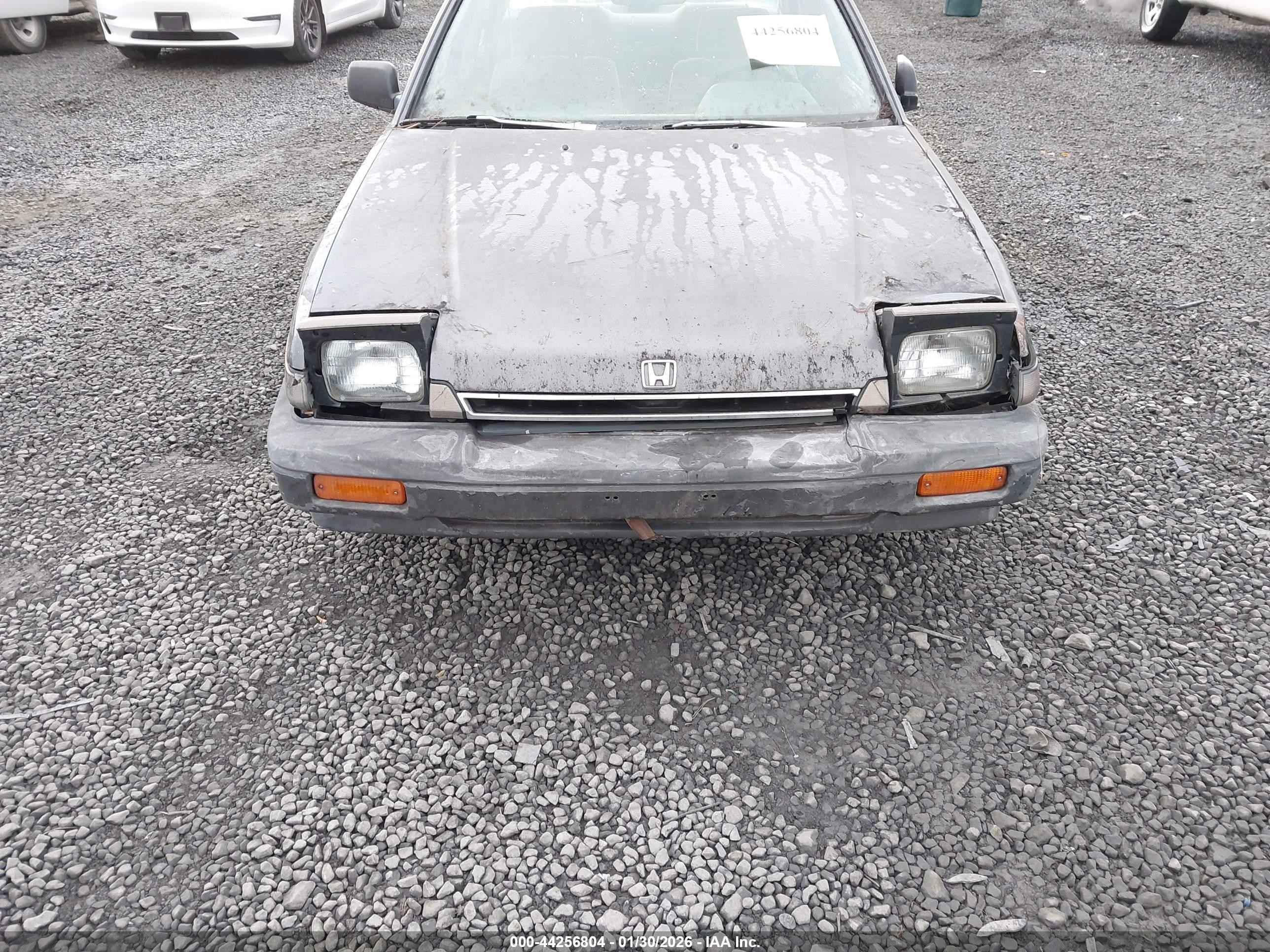 1986 Honda Accord Lxi Black vin: 1HGBA7441GA164942
