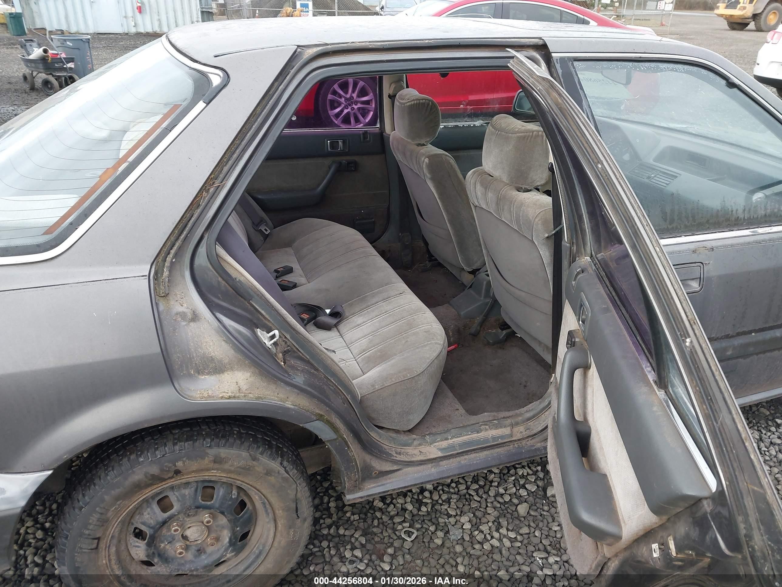 1986 Honda Accord Lxi Black vin: 1HGBA7441GA164942