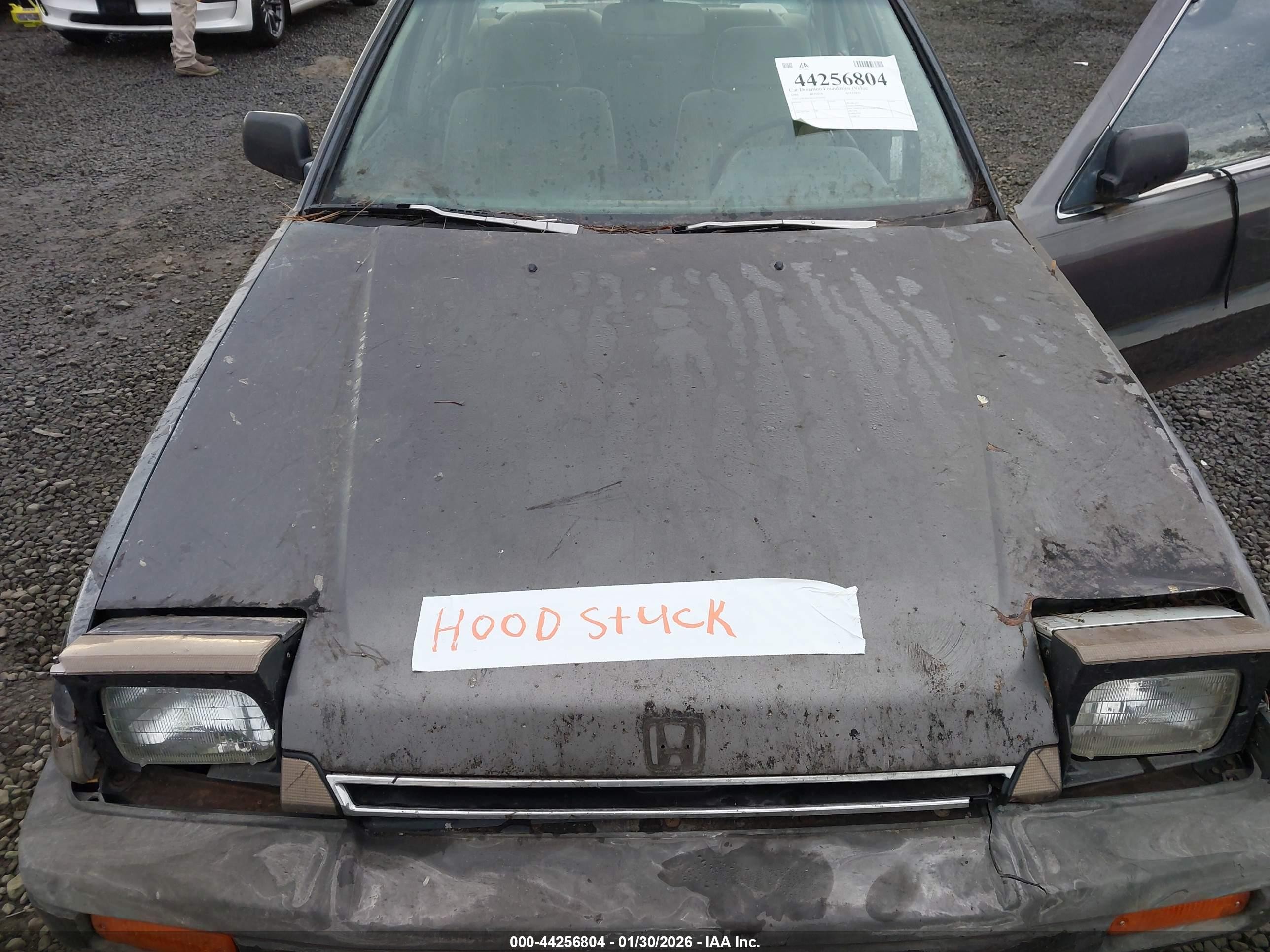 1986 Honda Accord Lxi Black vin: 1HGBA7441GA164942