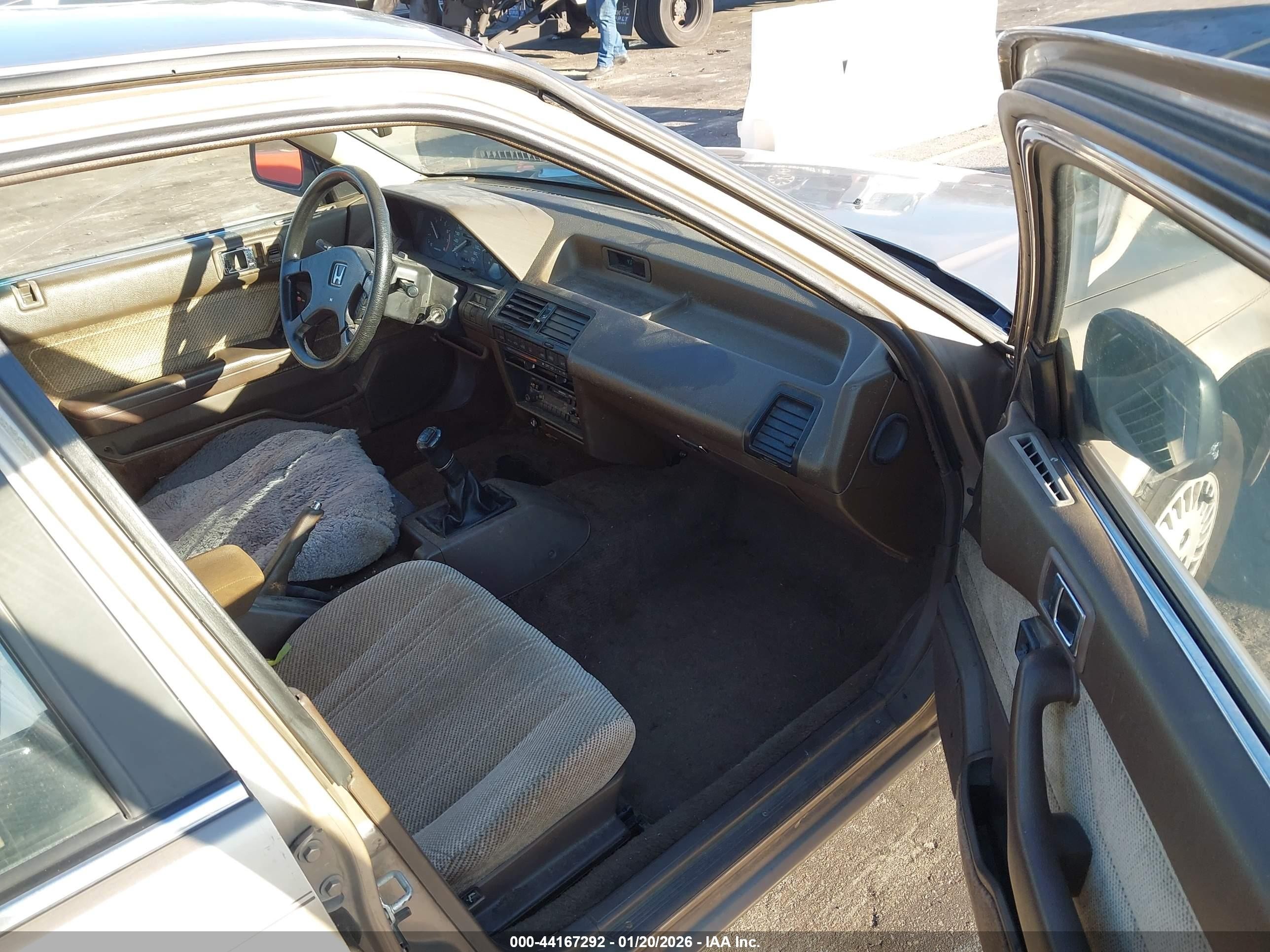 1987 Honda Accord Lx Gold vin: 1HGCA5530HA001232