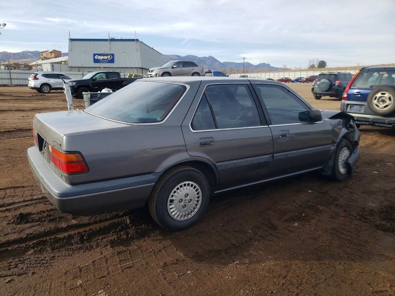 1987 Honda Accord Lx Gray vin: 1HGCA5532HA209080