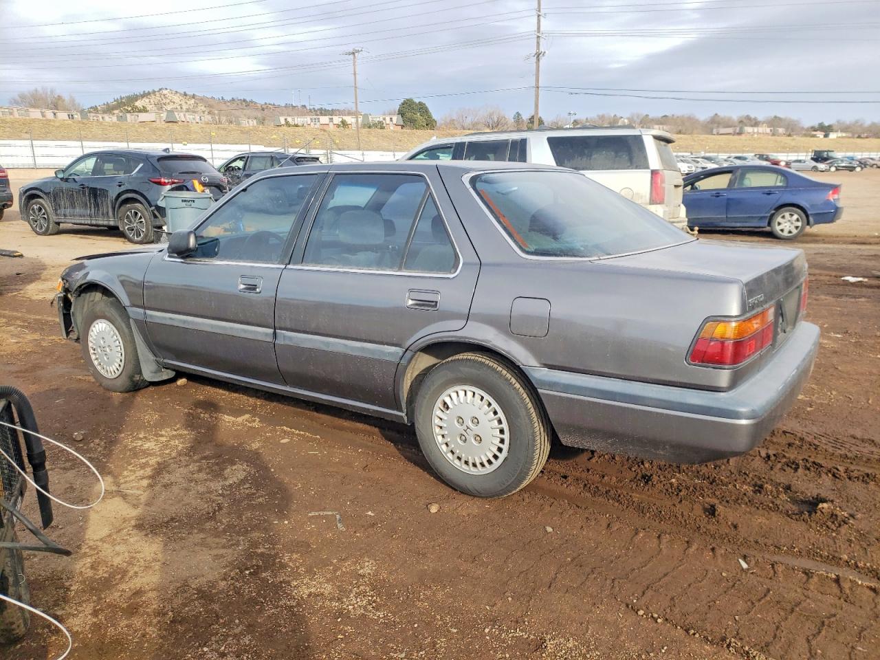 1987 Honda Accord Lx Gray vin: 1HGCA5532HA209080