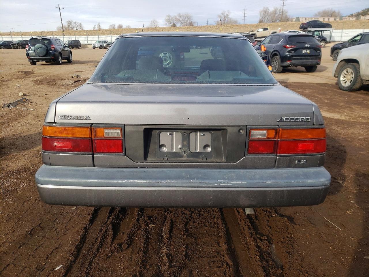 1987 Honda Accord Lx Gray vin: 1HGCA5532HA209080
