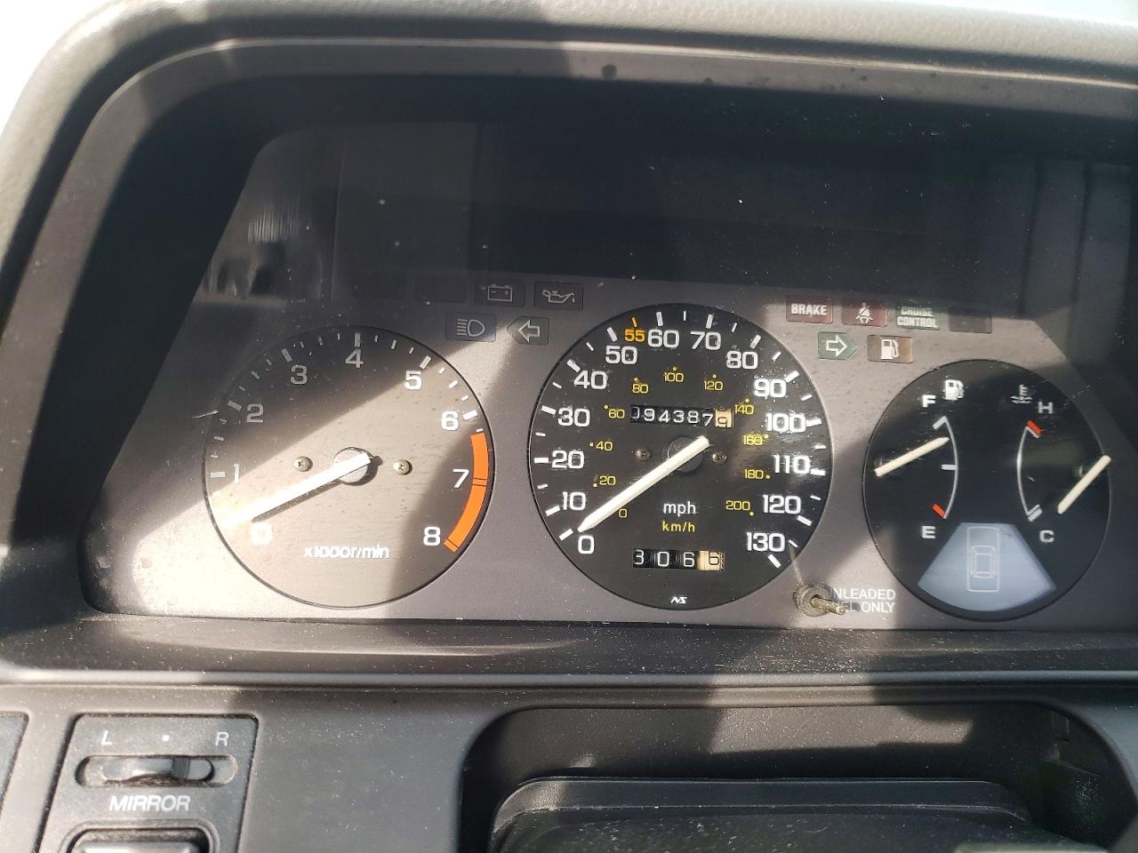 1987 Honda Accord Lx Gray vin: 1HGCA5532HA209080