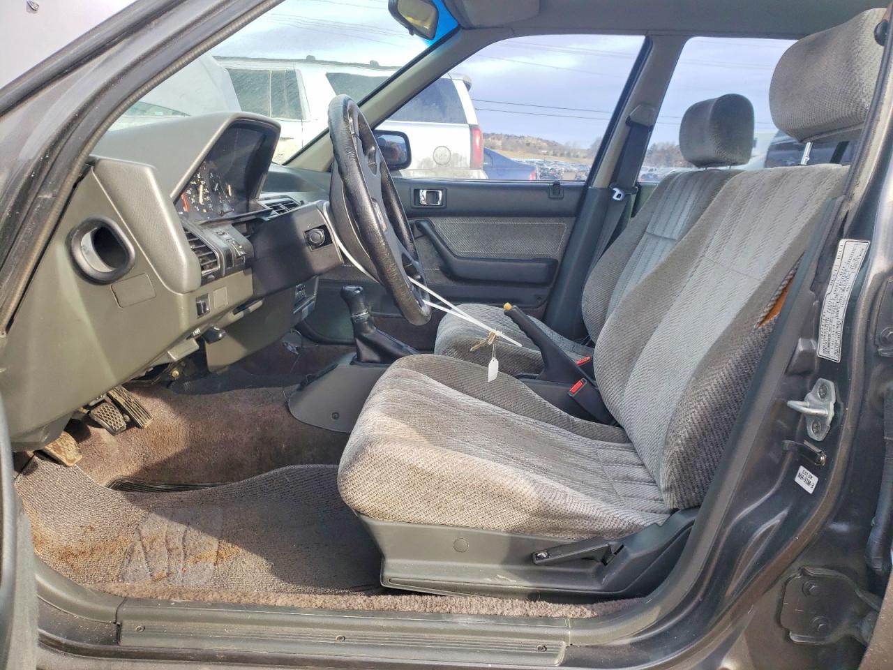 1987 Honda Accord Lx Gray vin: 1HGCA5532HA209080
