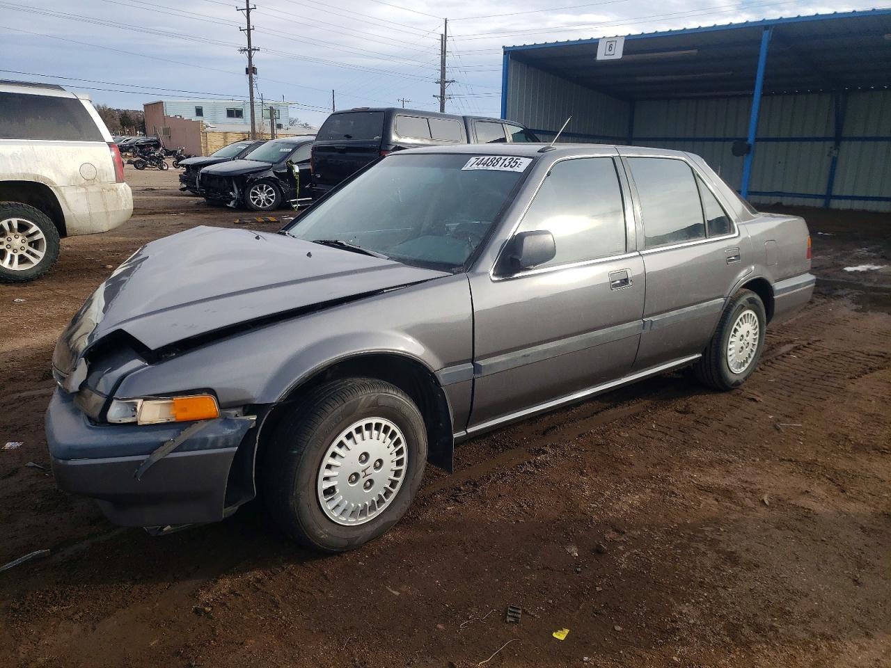 1987 Honda Accord Lx Gray vin: 1HGCA5532HA209080