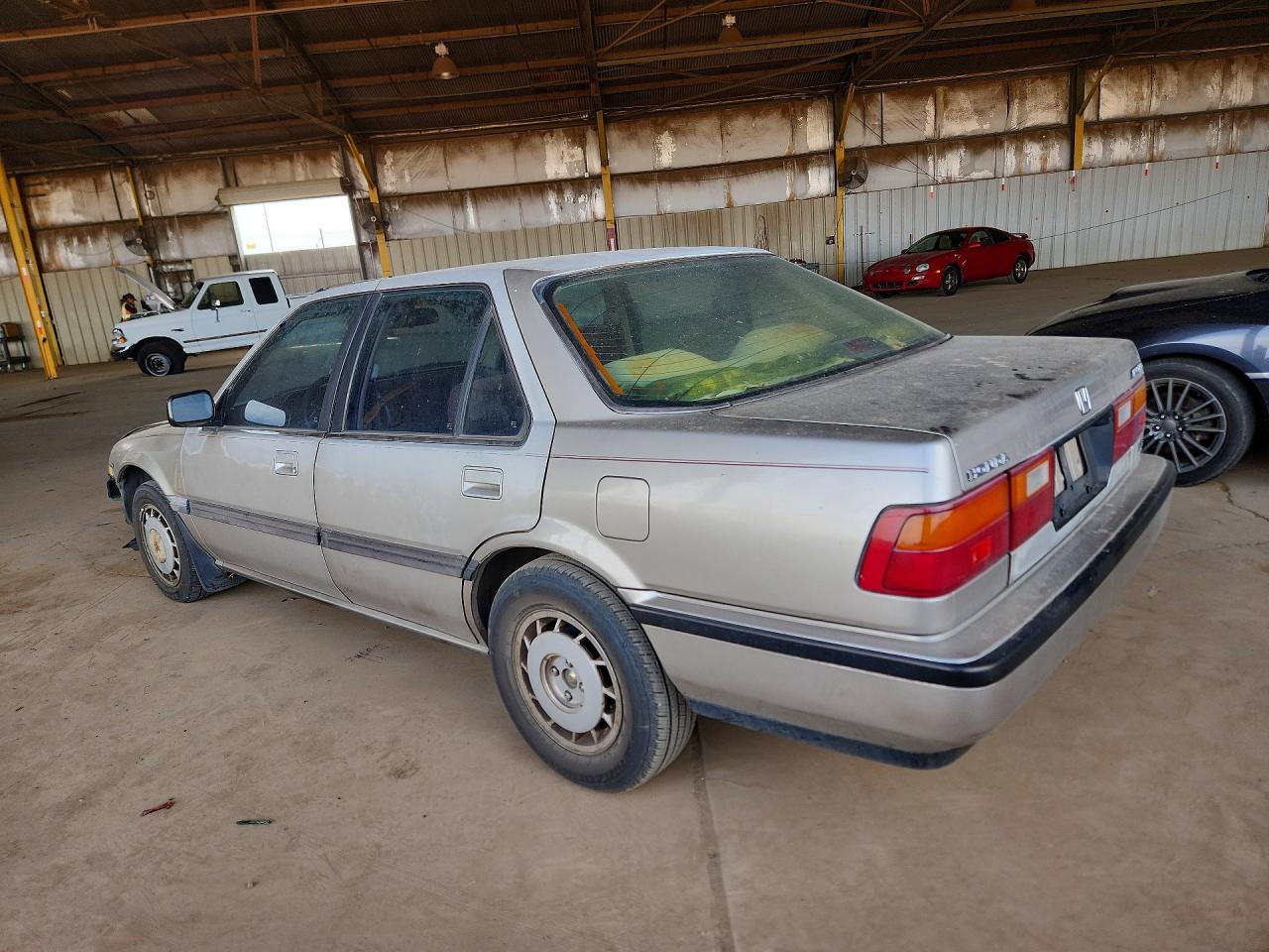 1989 Honda Accord Lxi Gray vin: 1HGCA5642KA002252
