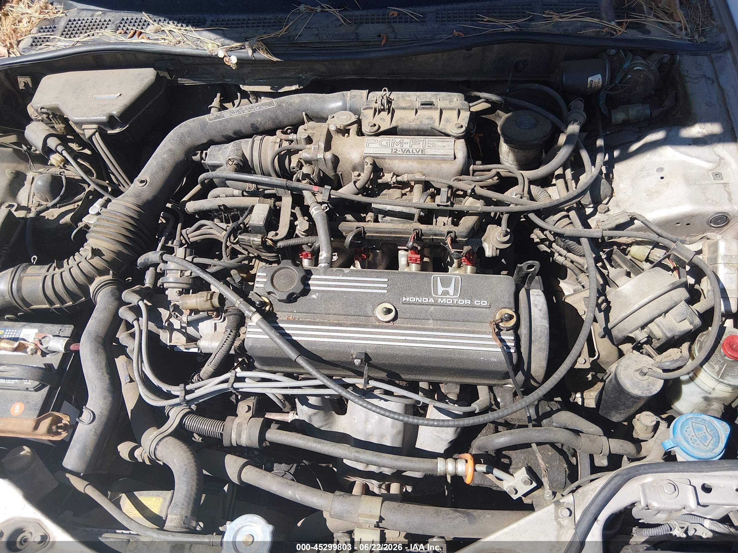 1989 Honda Accord Lxi Blue vin: 1HGCA6185KA063997